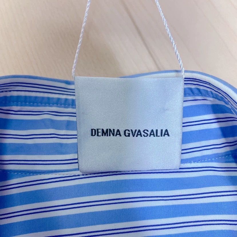 Comme des Garcons Comme Des Garcons Blue striped shirt -DMC Size US XS / EU 42 / 0 - 6 Thumbnail