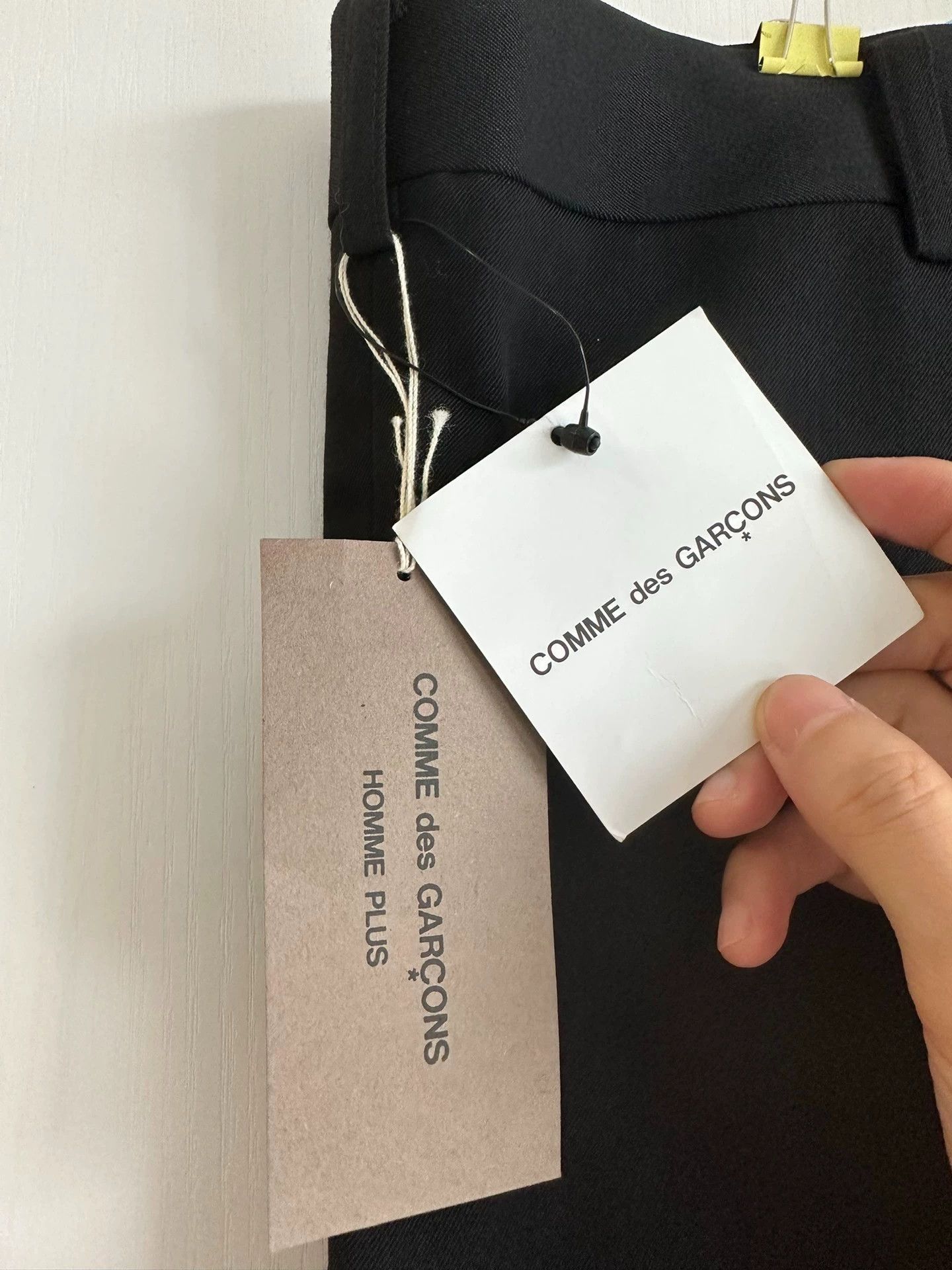 Comme des Garcons Comme Des Garcons Classic black low-end cropped pants -DMC Size US 32 / EU 48 - 3 Thumbnail