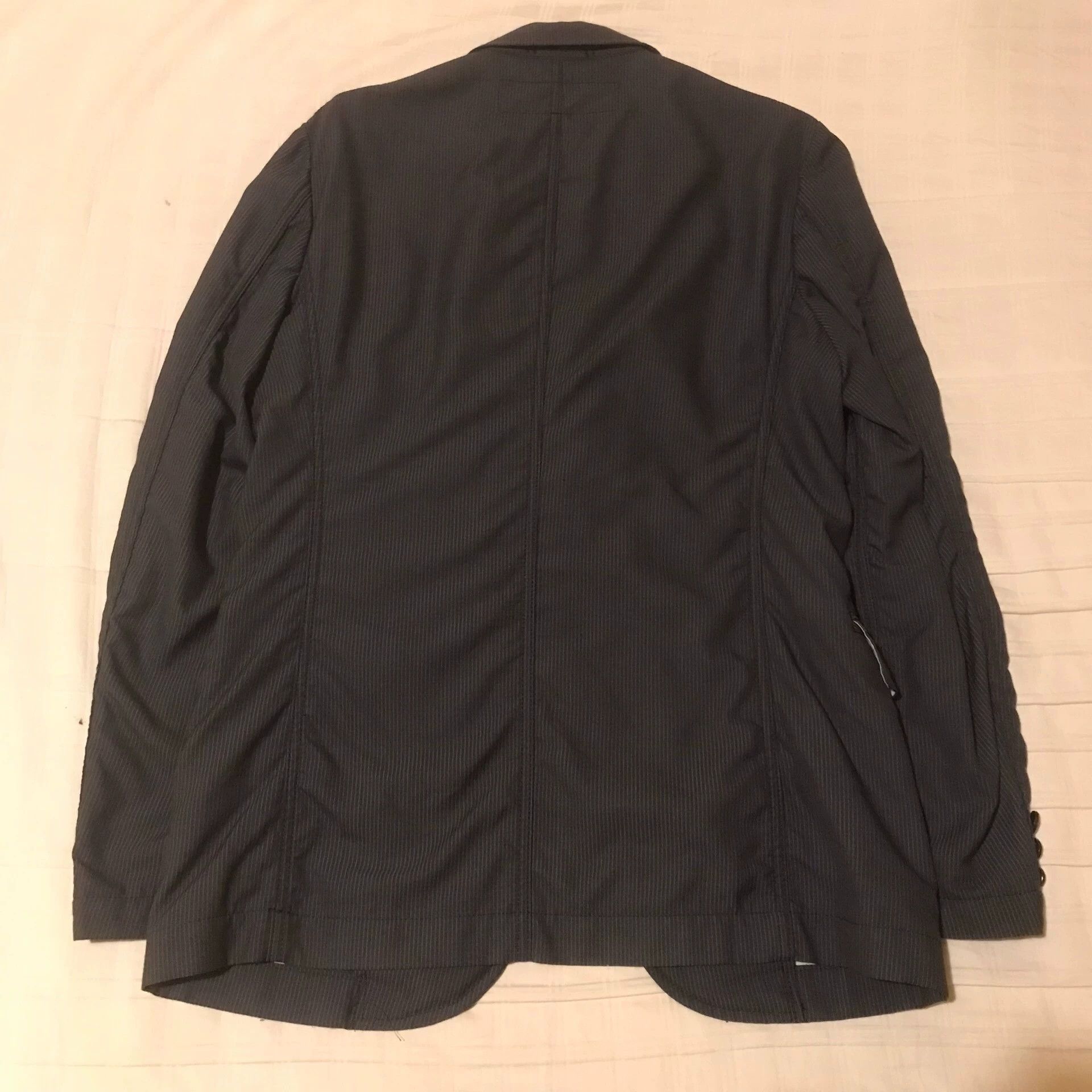 Comme des Garcons Comme Des Garcons Grey pleated suit jacket -DMC Size US XS / EU 42 / 0 - 2 Thumbnail