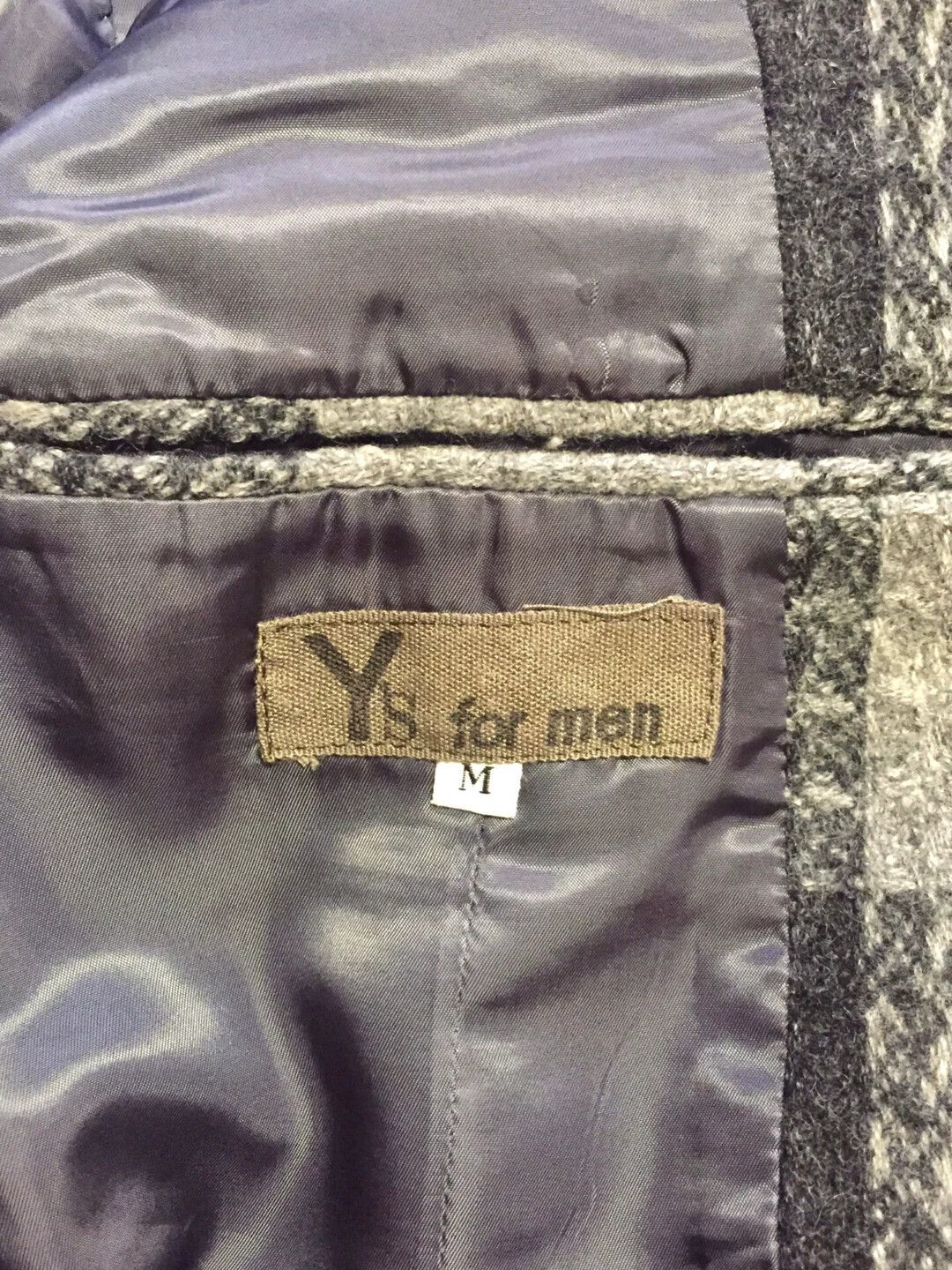 Yohji Yamamoto Yohji Yamamoto Achive Grey Plaid Suit - -DMC Size US M / EU 48-50 / 2 - 4 Thumbnail