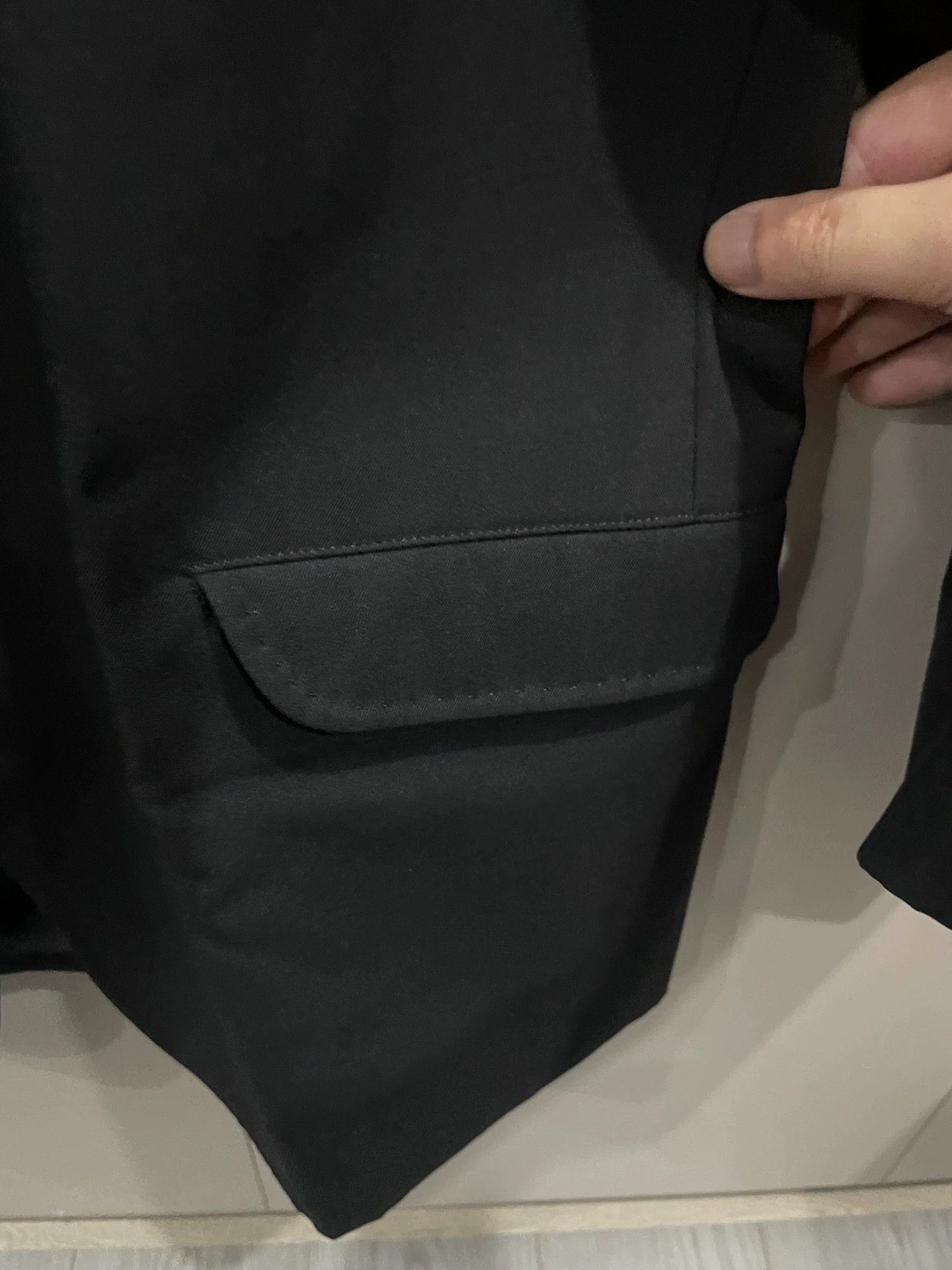 Yohji Yamamoto 2002Aw Wings Fur Collar Suit - -DMC