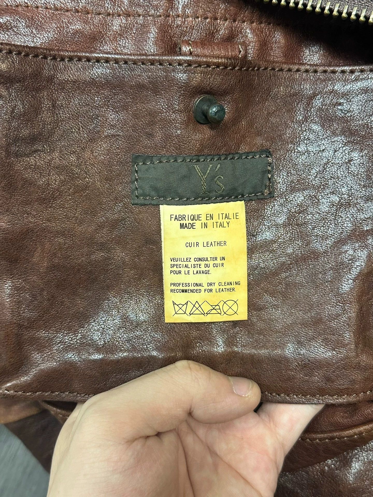 Yohji Yamamoto Yohji Yamamoto Y'S Makes Old Dumpling Wrappers 2409- -DMC Size ONE SIZE - 7 Thumbnail