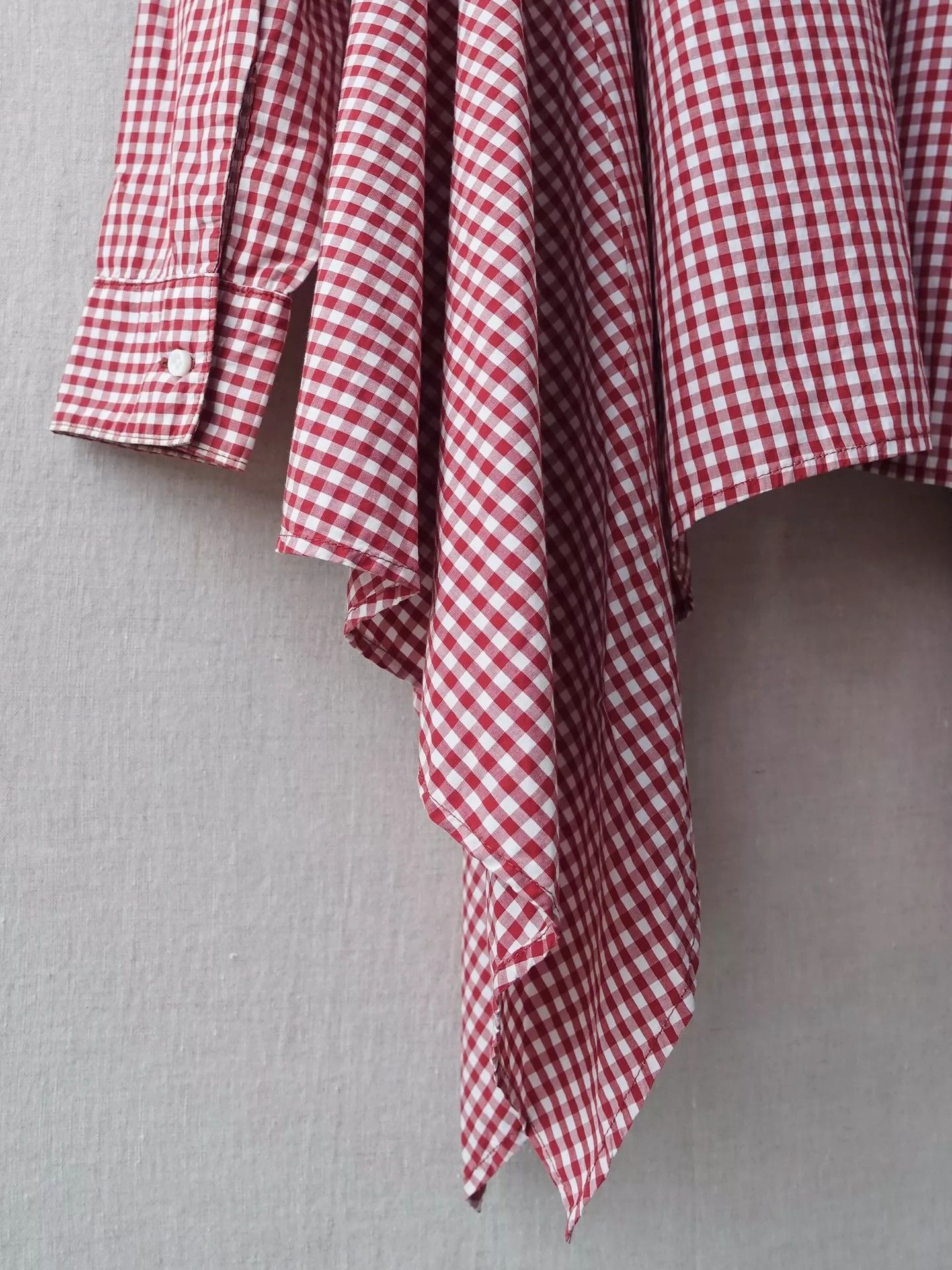 Kapital Kapital Plaid Irregular Oversized Hem Shirt - -DMC Size US XS / EU 42 / 0 - 6 Thumbnail