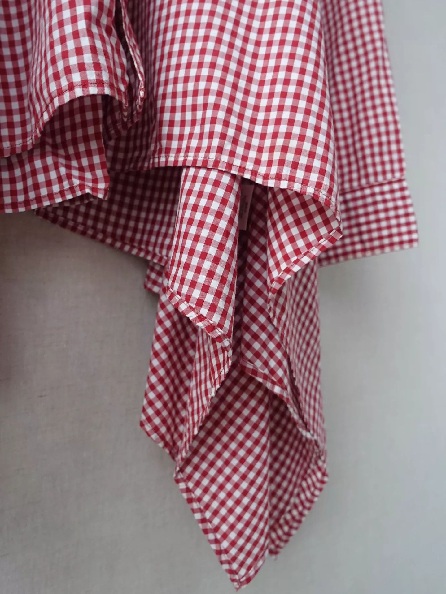 Kapital Kapital Plaid Irregular Oversized Hem Shirt - -DMC Size US XS / EU 42 / 0 - 5 Thumbnail