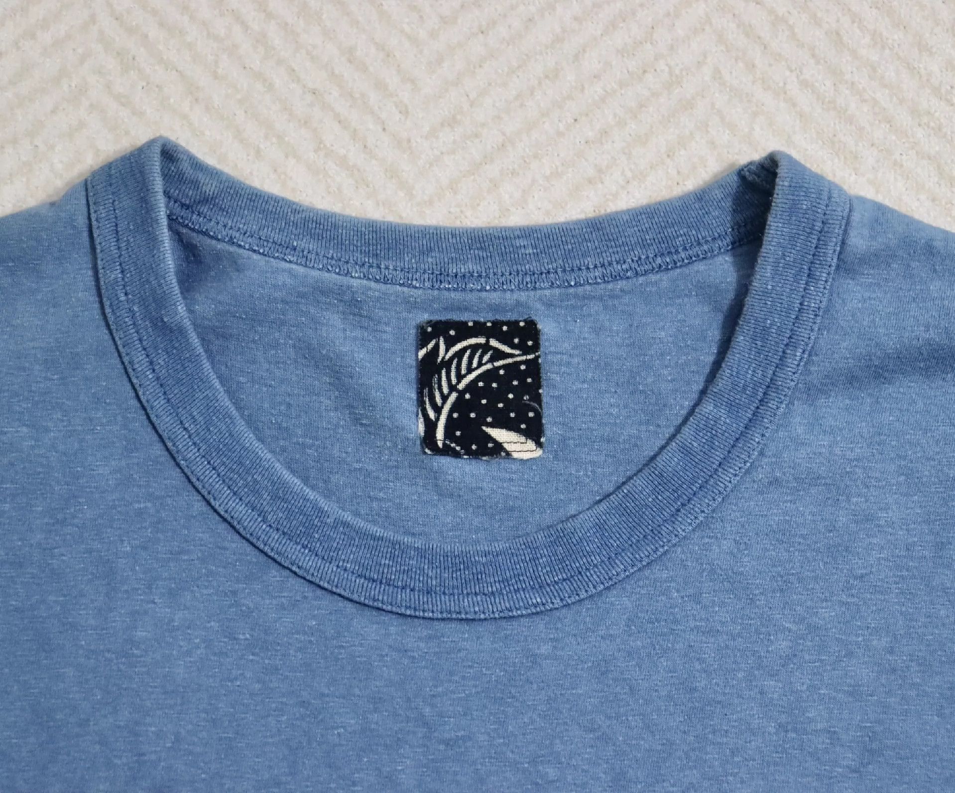 Visvim Visvim 21ss ICT Indigo blue dyed T-shirt short sleeved -DMC Size US XL / EU 56 / 4 - 3 Thumbnail
