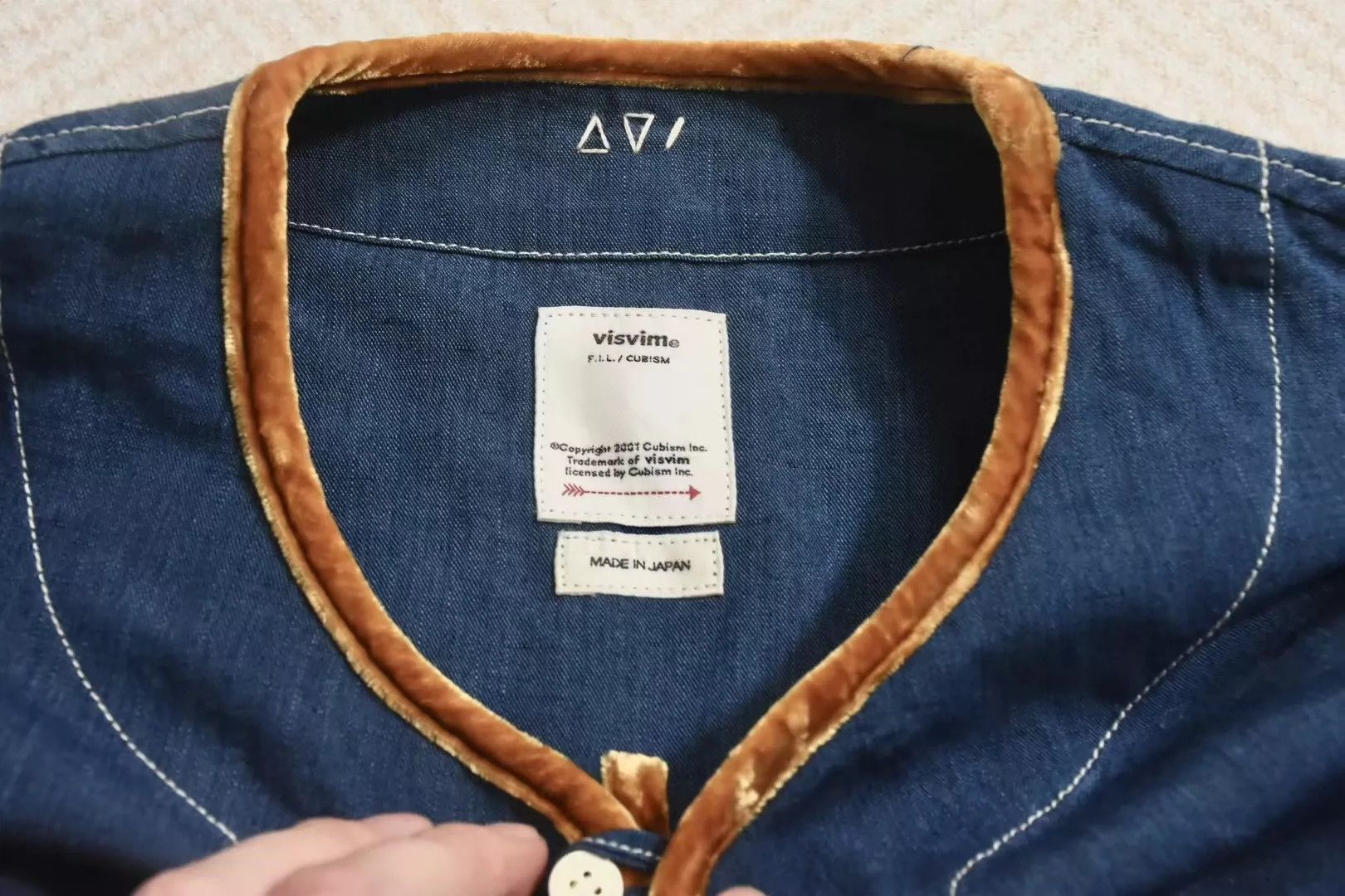 Visvim VISVIM 19AW BORDER TUNIC P.O. Cashew flower shirt -DMC Size US L / EU 52-54 / 3 - 3 Thumbnail