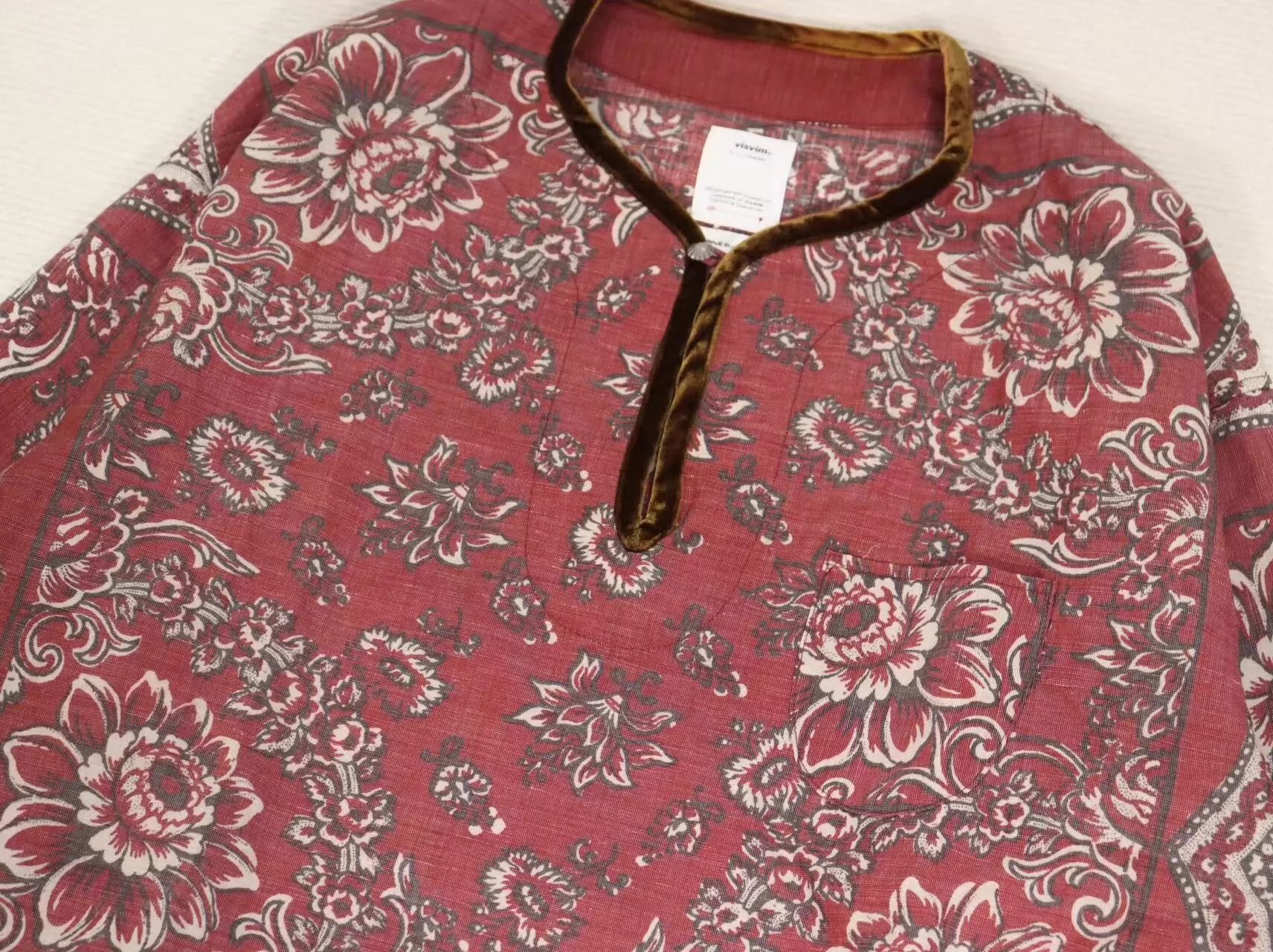 Visvim Visvim 22ss Tunic P.O. Wildflower P.W. shirt -DMC Size US L / EU 52-54 / 3 - 6 Thumbnail