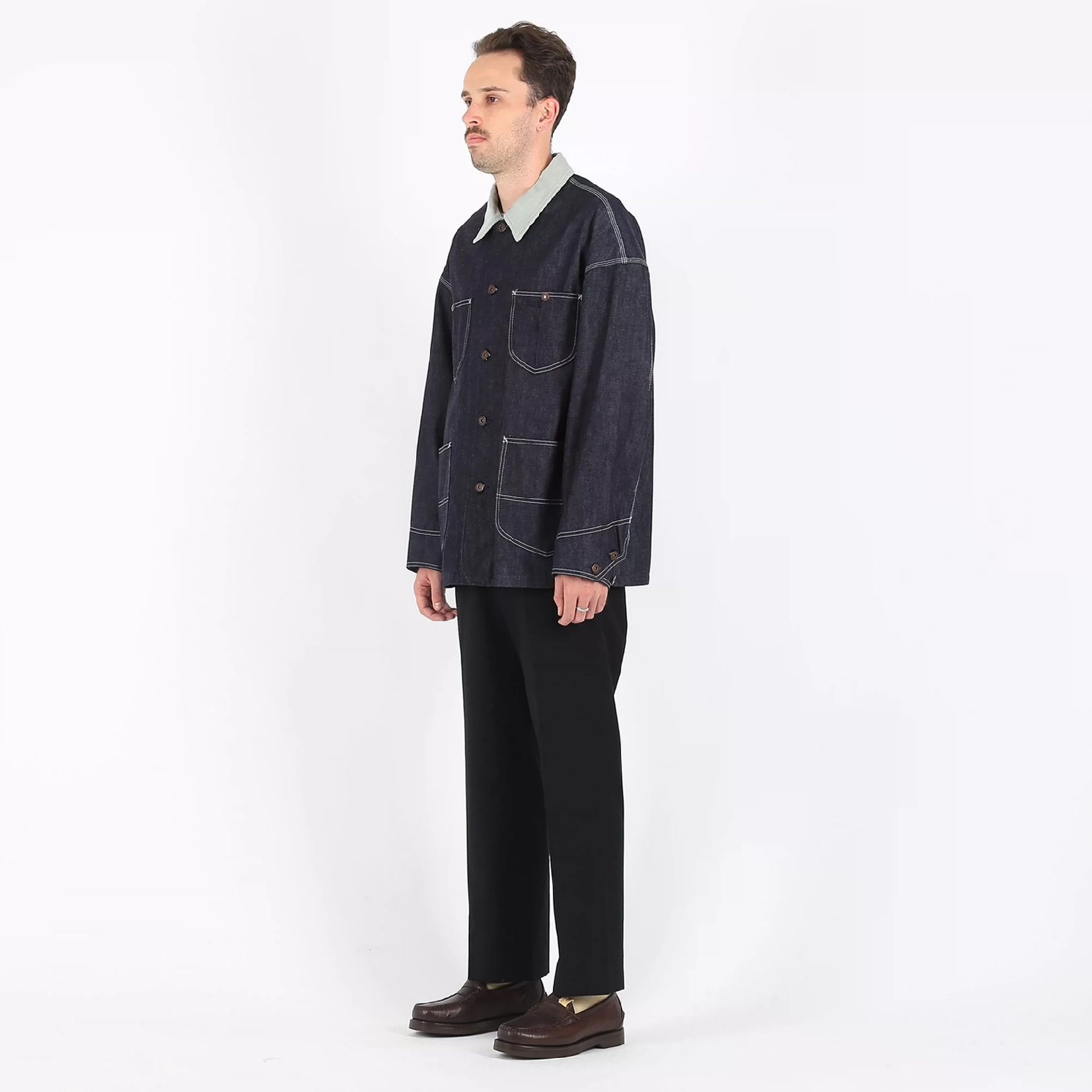 Visvim Visvim 22aw Jumbo Coverall Unwashed jacket -DMC | Grailed