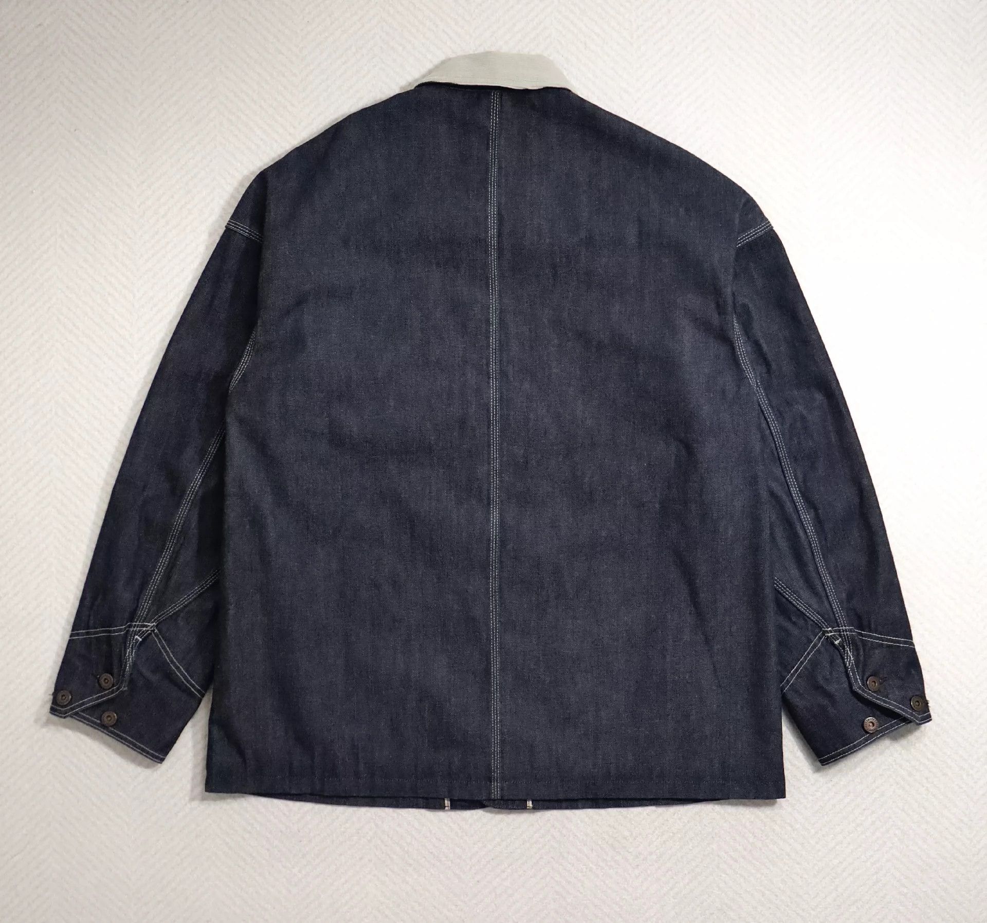 Visvim Visvim 22aw Jumbo Coverall Unwashed jacket -DMC Size US M / EU 48-50 / 2 - 6 Thumbnail