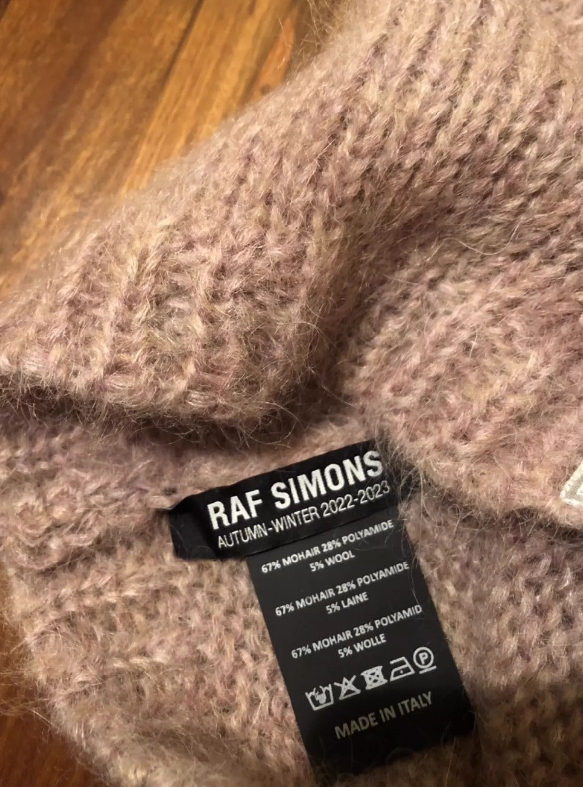 Raf Simons RAF SIMONS brand new balaclava scarf hat -DMC Size ONE SIZE - 4 Thumbnail