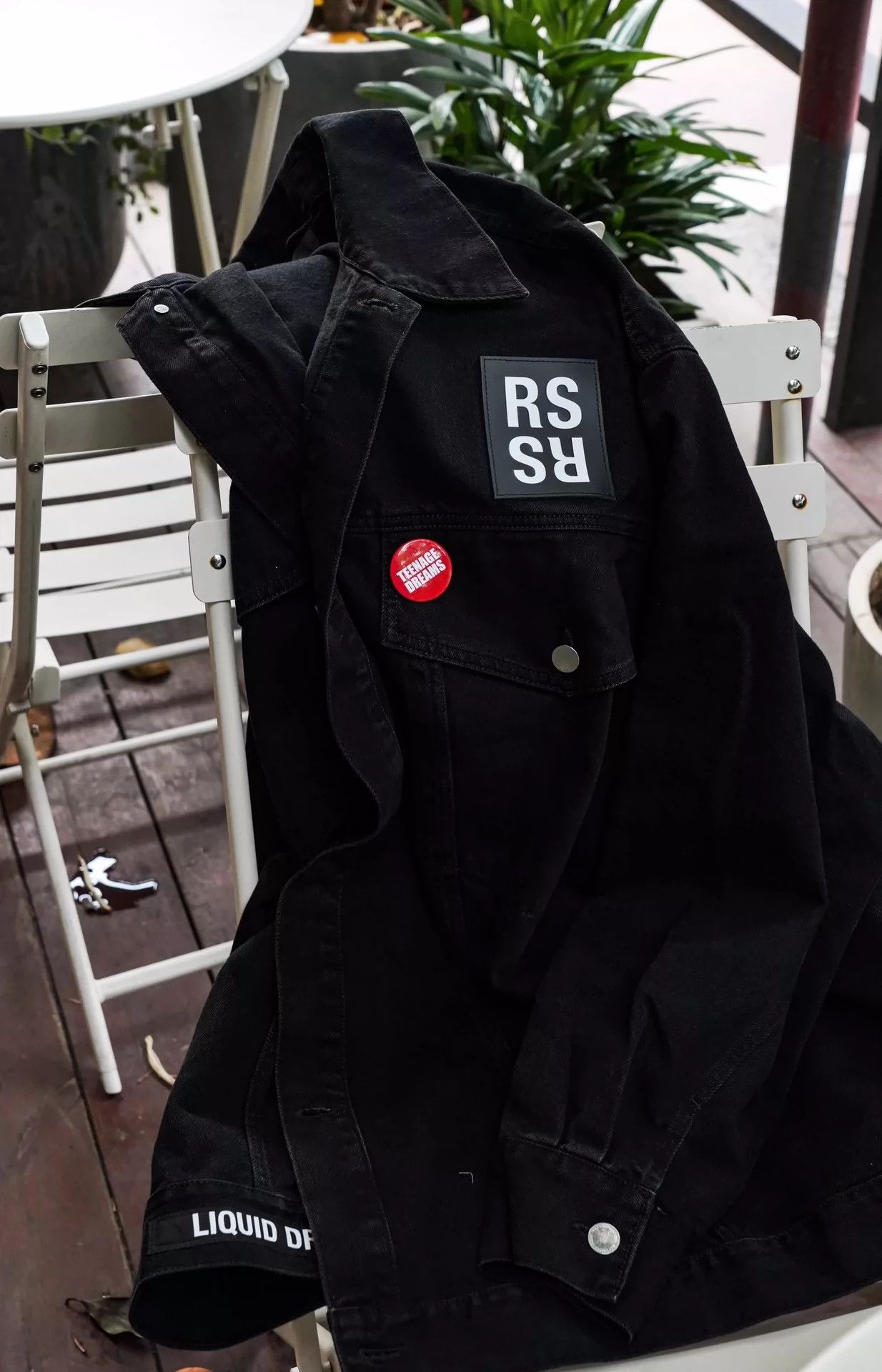 Raf Simons Raf Simons denim wide jacket -DMC Size US L / EU 52-54 / 3 - 4 Thumbnail