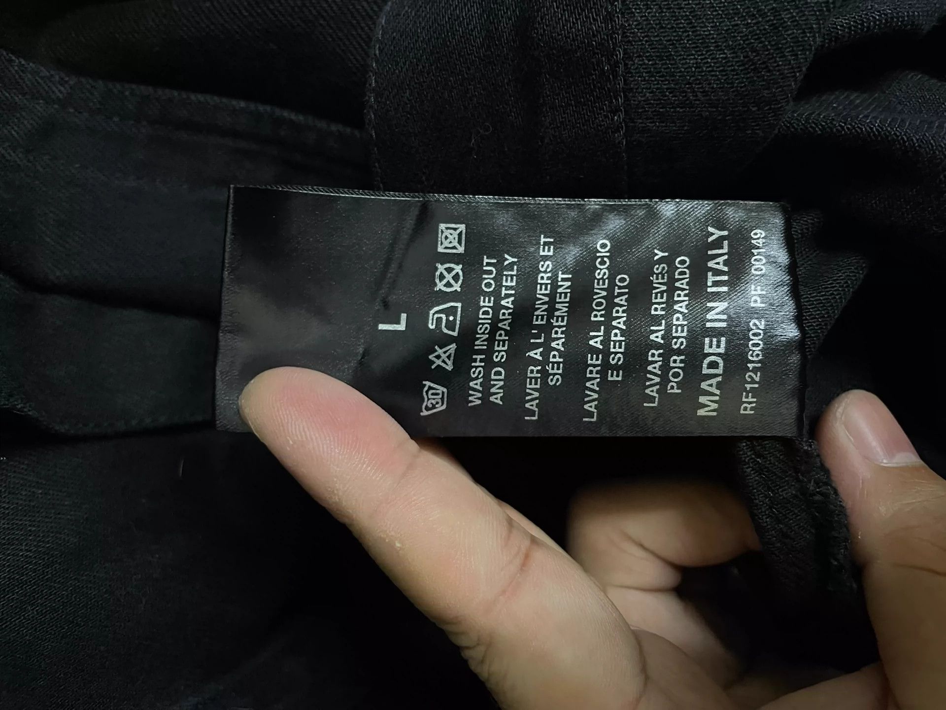 Raf Simons Raf Simons denim wide jacket -DMC Size US L / EU 52-54 / 3 - 7 Thumbnail