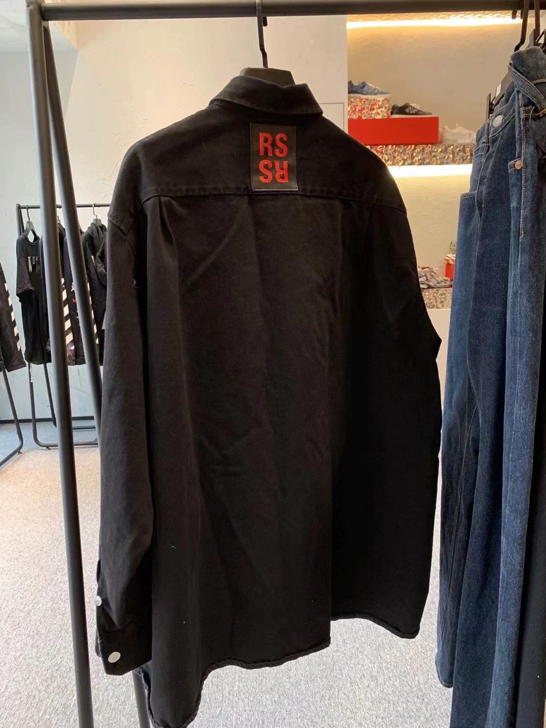 Raf Simons Raf Simons black denim jacket -DMC Size US S / EU 44-46 / 1 - 2 Thumbnail