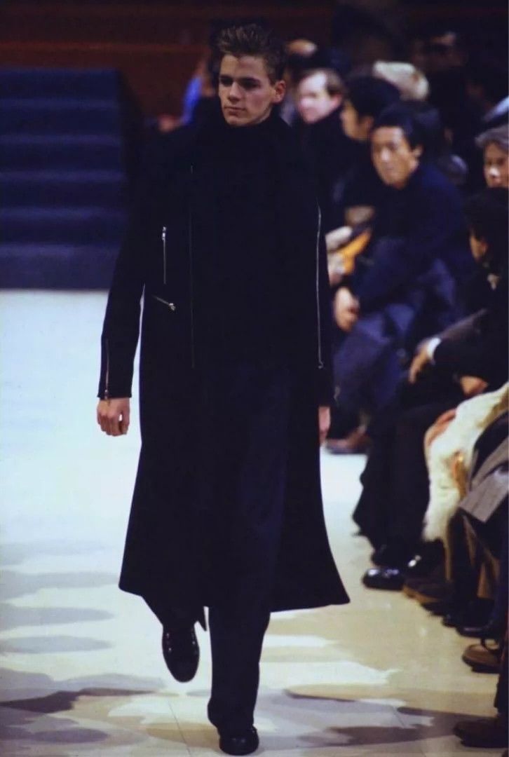 Raf Simons Raf Simons 98AW archive diagonal zipper coat -DMC Size US M / EU 48-50 / 2 - 3 Thumbnail