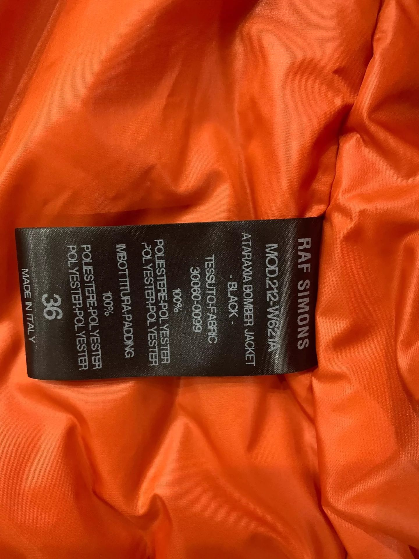 Raf Simons Raf Simons Ataraxia Bomber Jacket -DMC Size US S / EU 44-46 / 1 - 4 Thumbnail