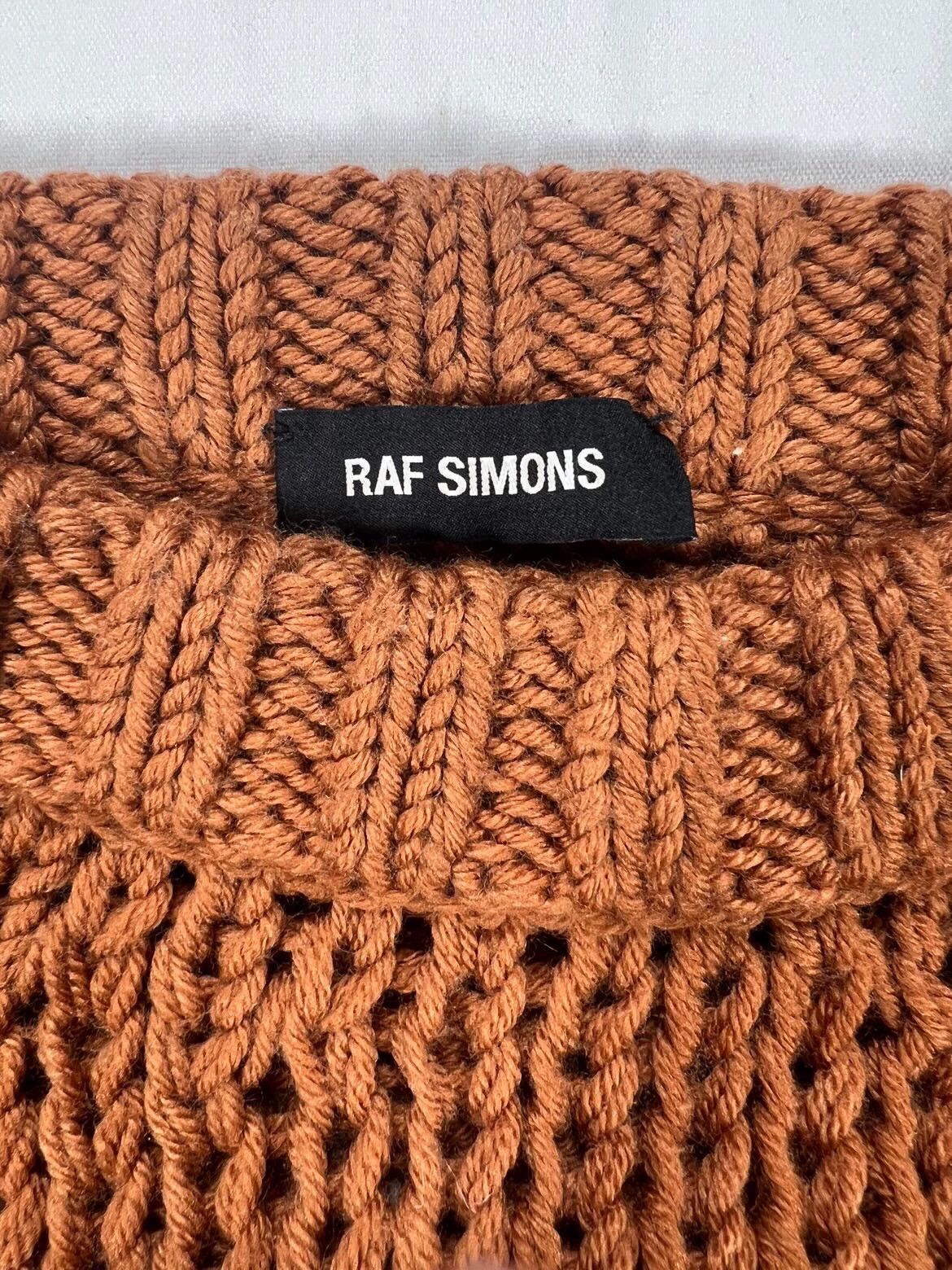 Raf Simons Raf Simons AW17 Oversized Disturbed Jacquard Sweater -DMC Size US XS / EU 42 / 0 - 3 Thumbnail