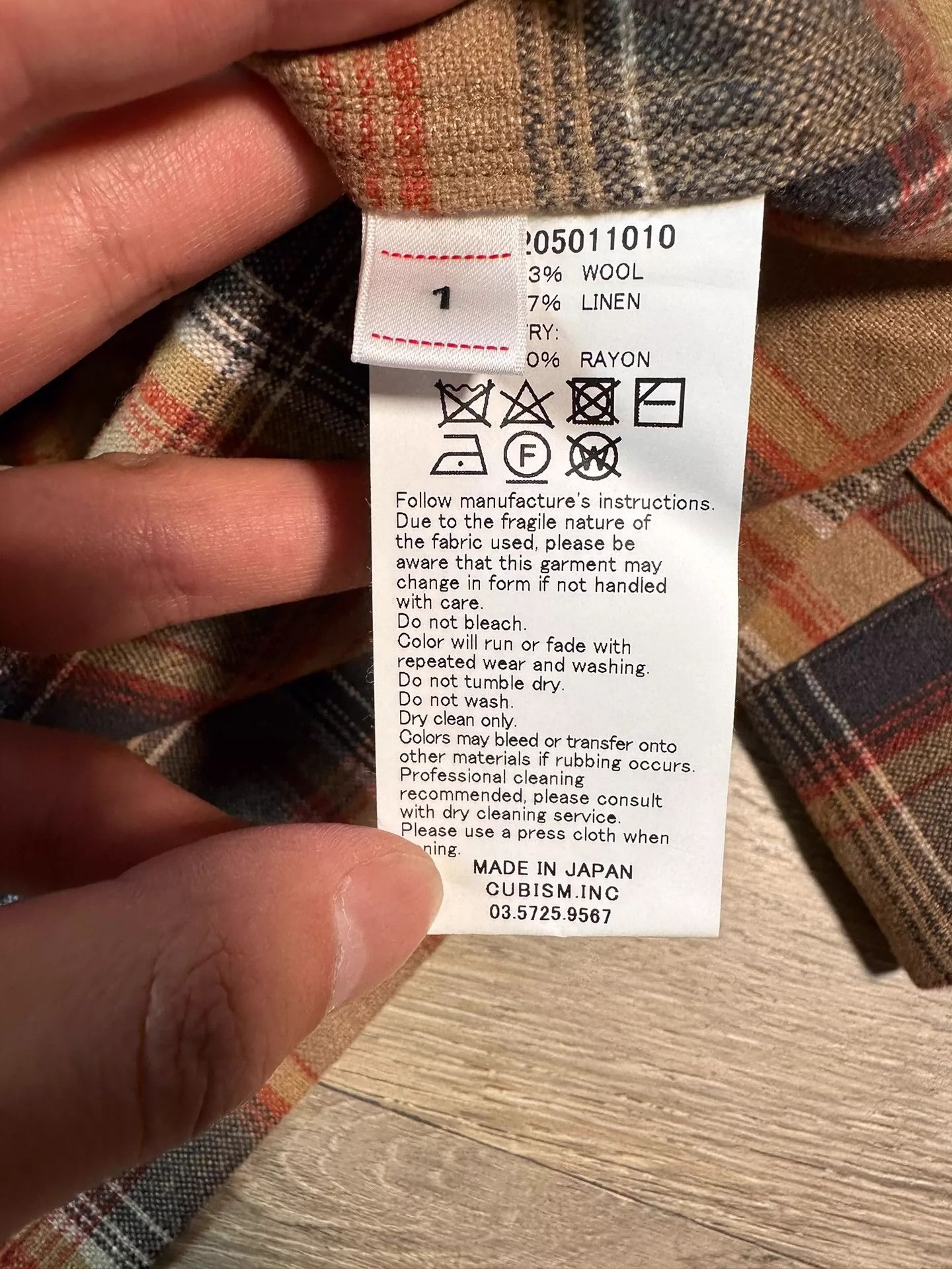 Visvim VISVIM 22AW BOOMER SHIRT -DMC Size US S / EU 44-46 / 1 - 5 Thumbnail