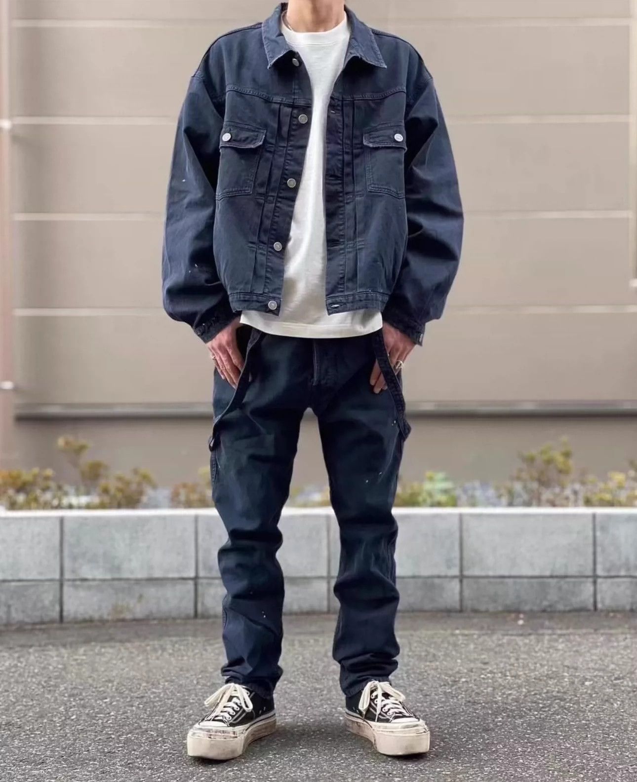 Visvim VISVIM 22SS FLUXUS 17 (DRY PIQUE) Inkjet Strap Pants -DMC Size US 34 / EU 50 - 9 Thumbnail