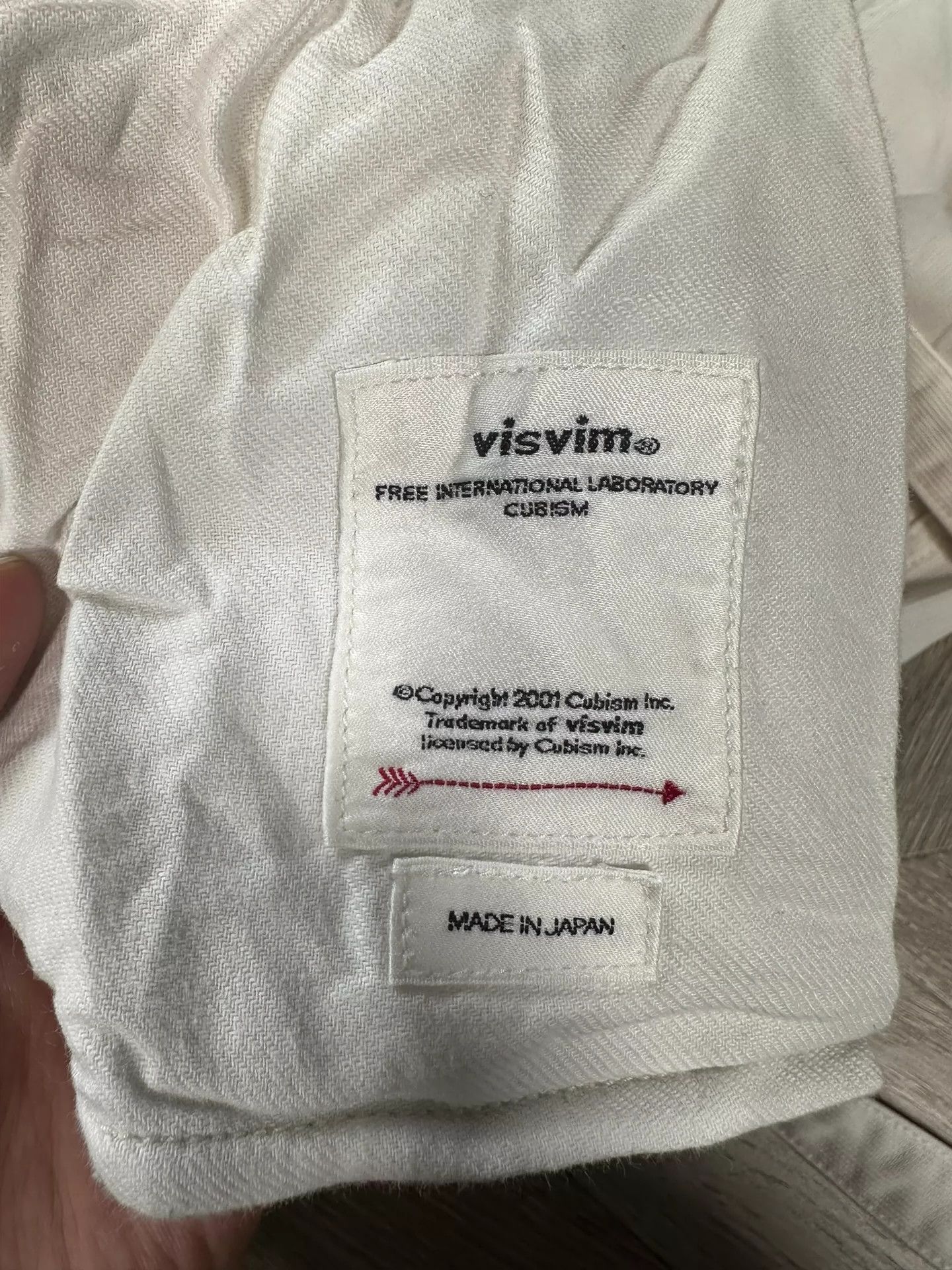 Visvim VISVIM 22SS FLUXUS 17 (DRY PIQUE) Inkjet Strap Pants -DMC Size US 34 / EU 50 - 7 Thumbnail