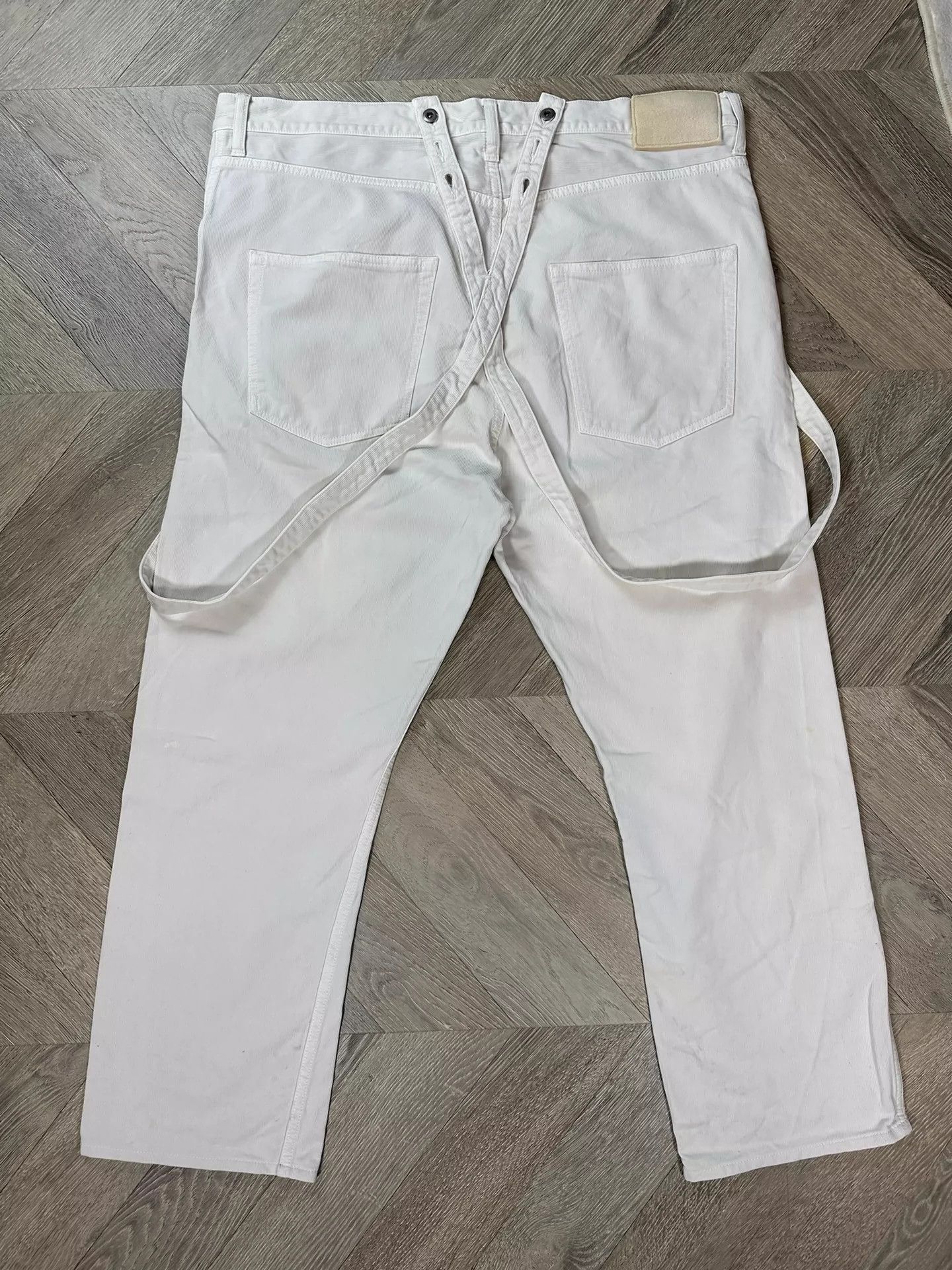 Visvim VISVIM 22SS FLUXUS 17 (DRY PIQUE) Inkjet Strap Pants -DMC Size US 34 / EU 50 - 4 Thumbnail