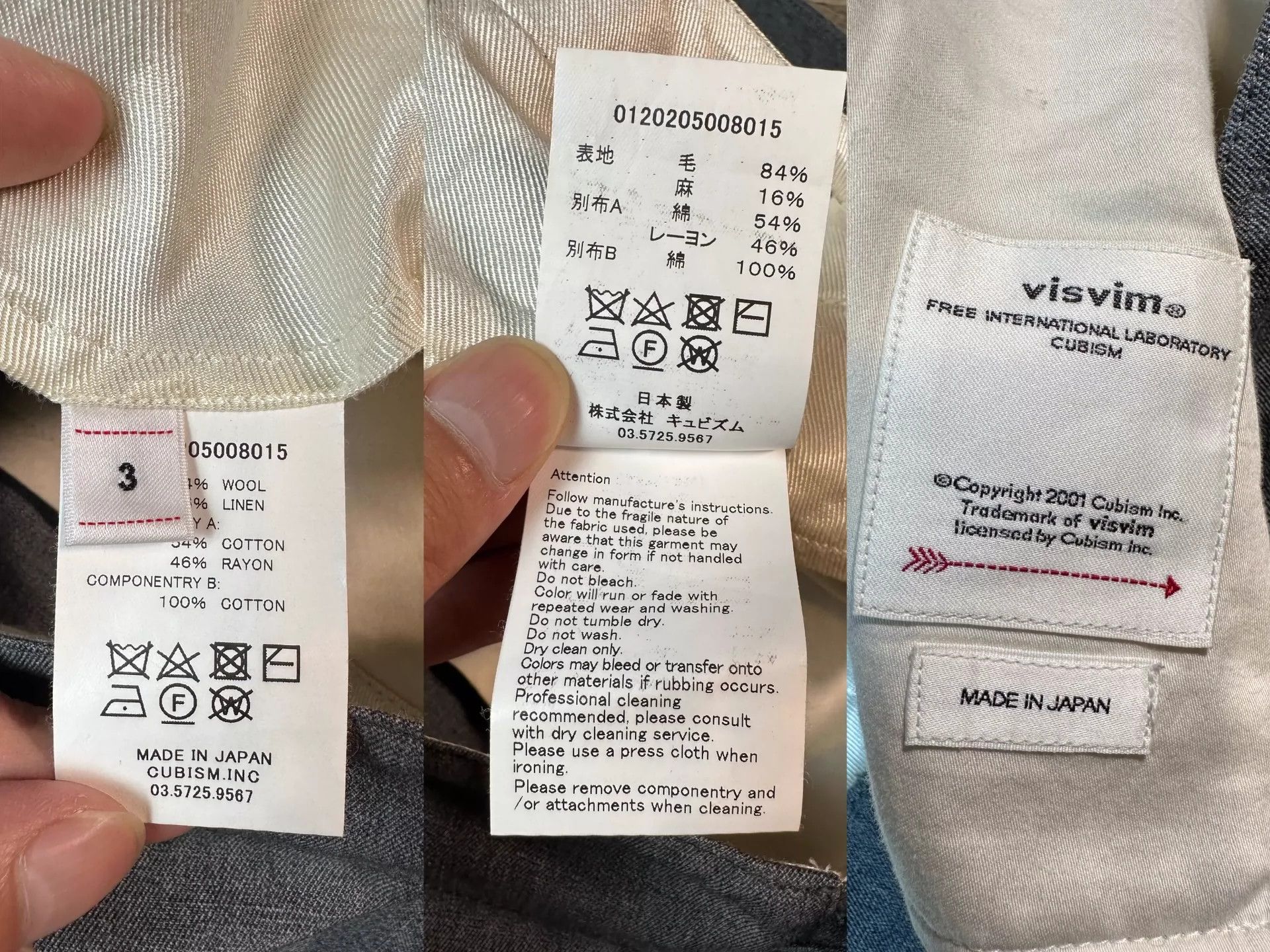 Visvim VISVIM 20AW ANTON SUSPENDER PANTS -DMC Size US 32 / EU 48 - 6 Thumbnail