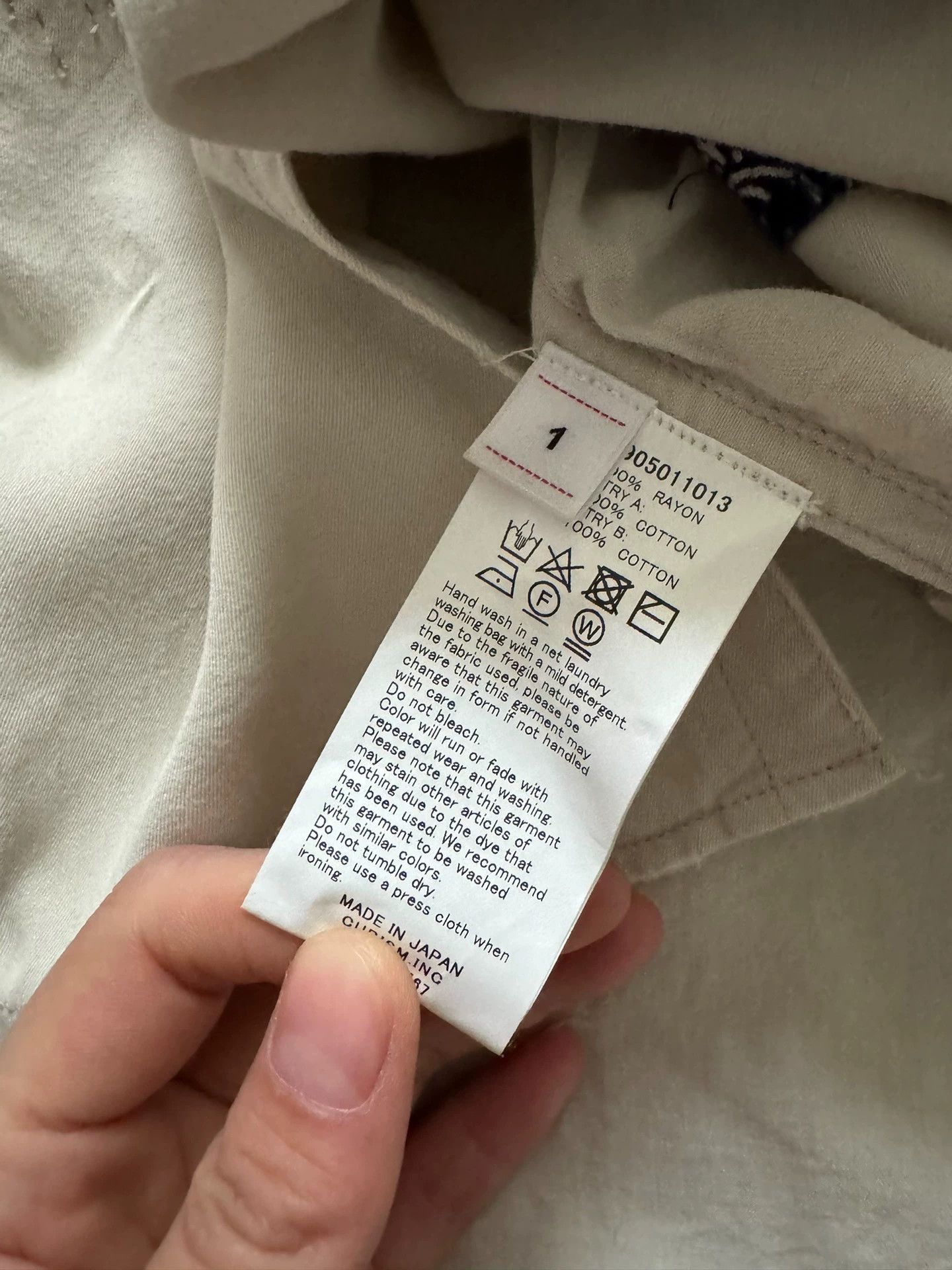 Visvim VISVIM 20AW ICT MAINSAIL SHIRT -DMC Size US S / EU 44-46 / 1 - 5 Thumbnail