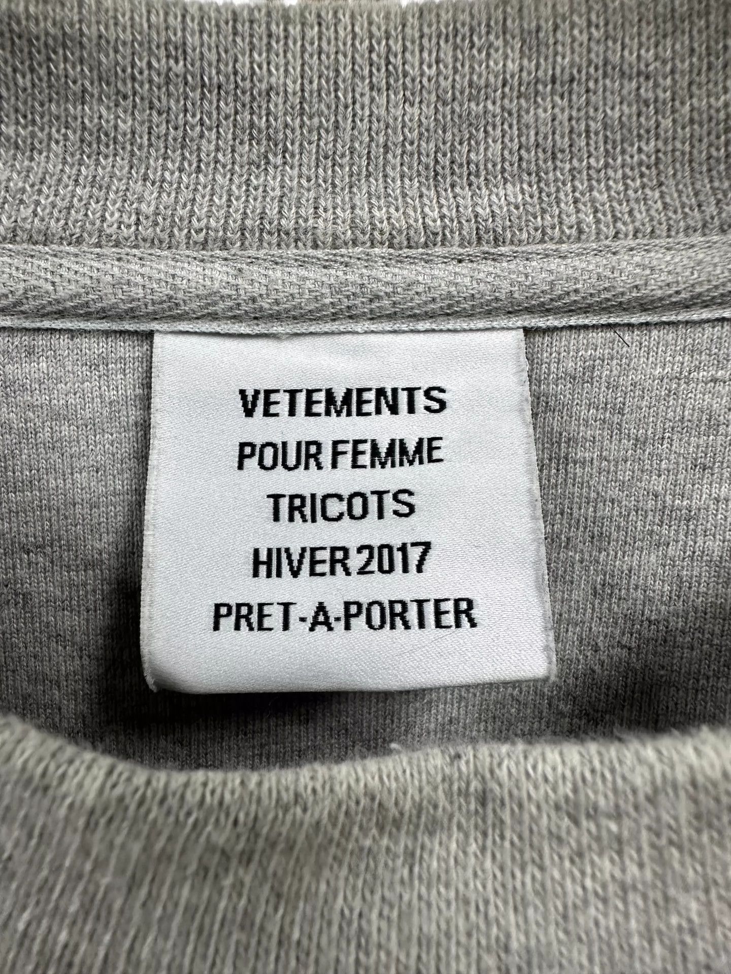 Vetements Vetements 17AW Shoulder Pads Target Short Sleeve T-shirt -DMC Size US S / EU 44-46 / 1 - 4 Thumbnail