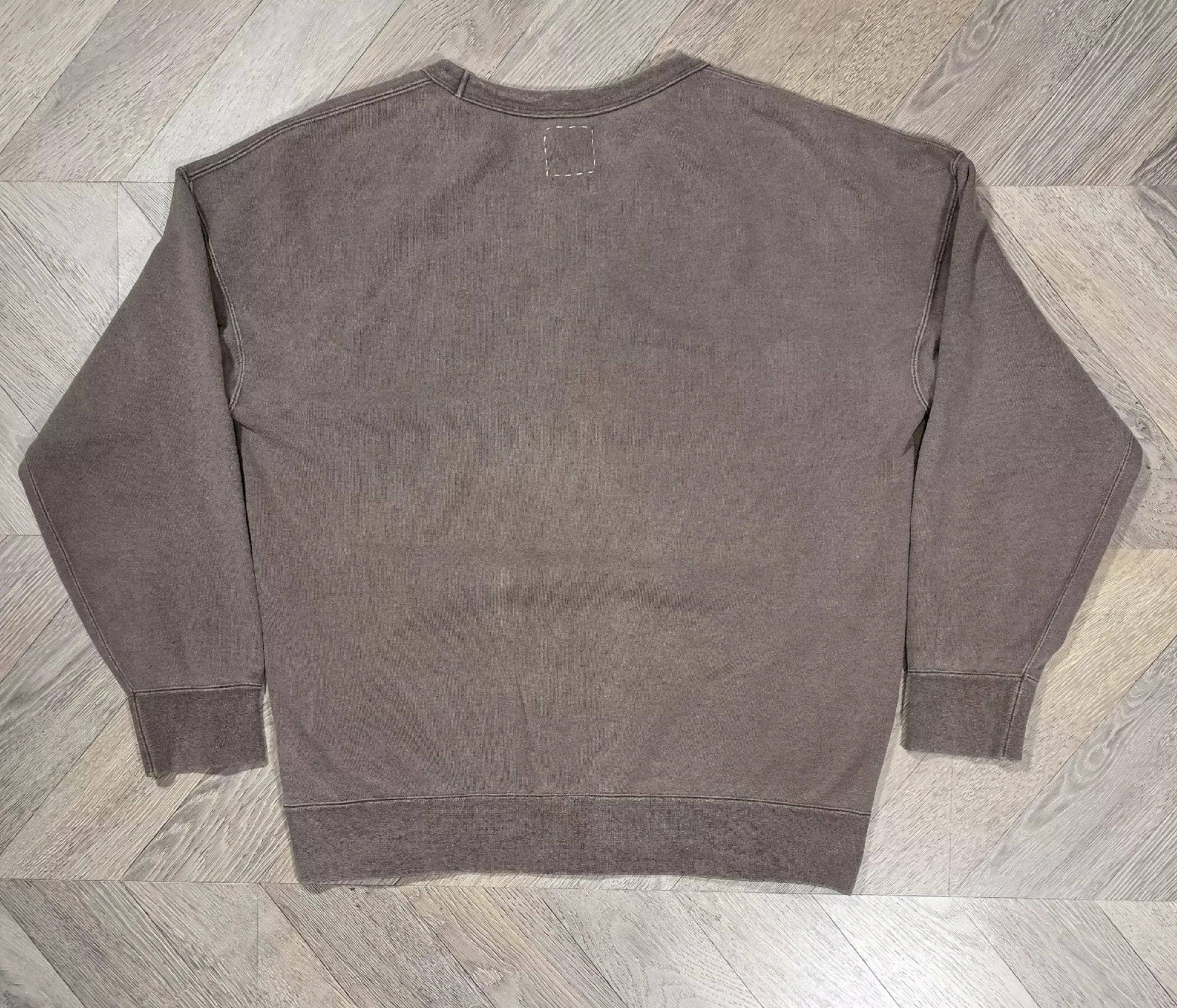 Visvim VISVIM 17AW JUMBO SWEAT CREW (N.D.) Heavy Mud Stained Hoodie -DMC Size US M / EU 48-50 / 2 - 3 Thumbnail