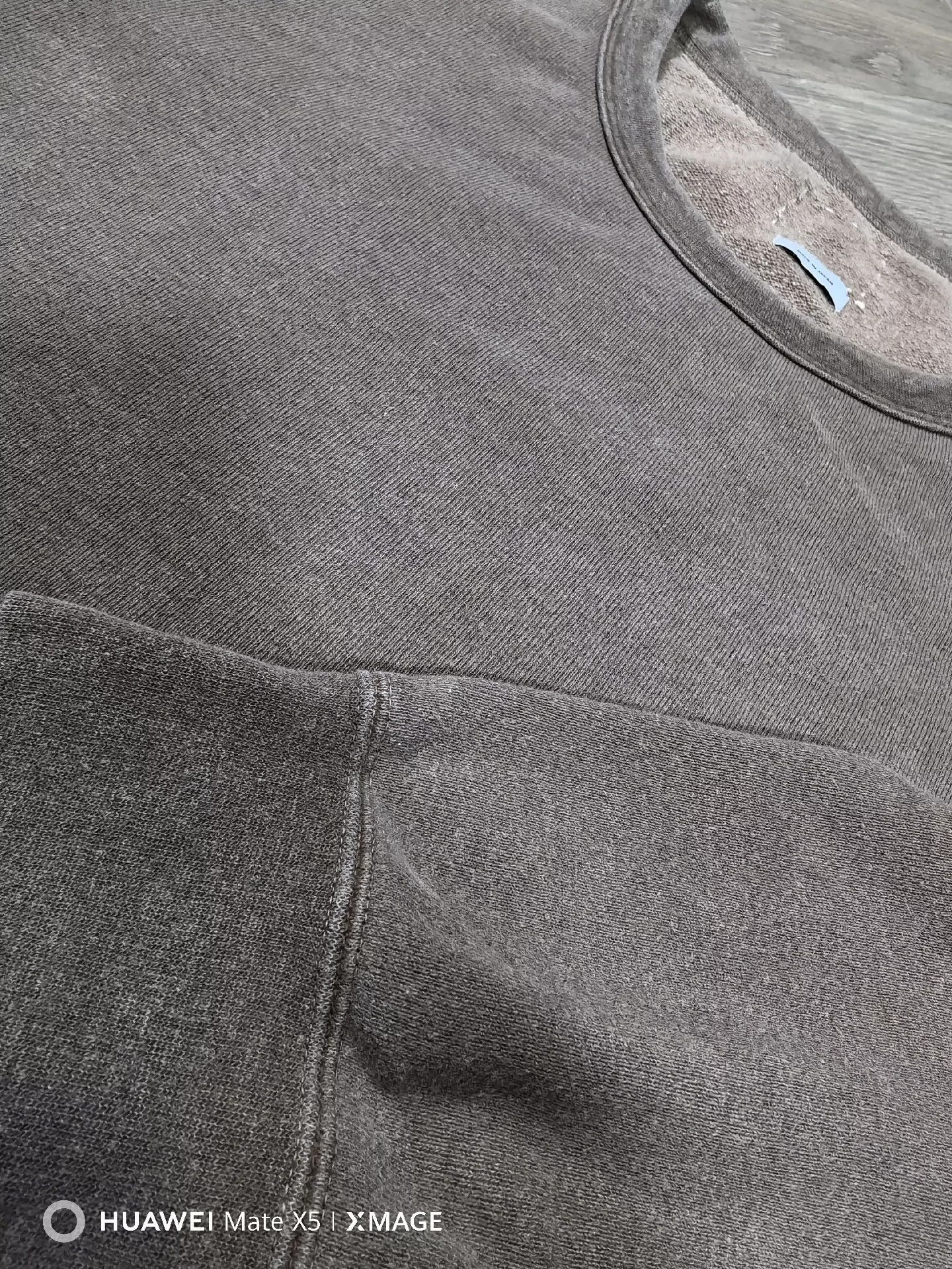 Visvim VISVIM 17AW JUMBO SWEAT CREW (N.D.) Heavy Mud Stained Hoodie -DMC Size US M / EU 48-50 / 2 - 2 Thumbnail