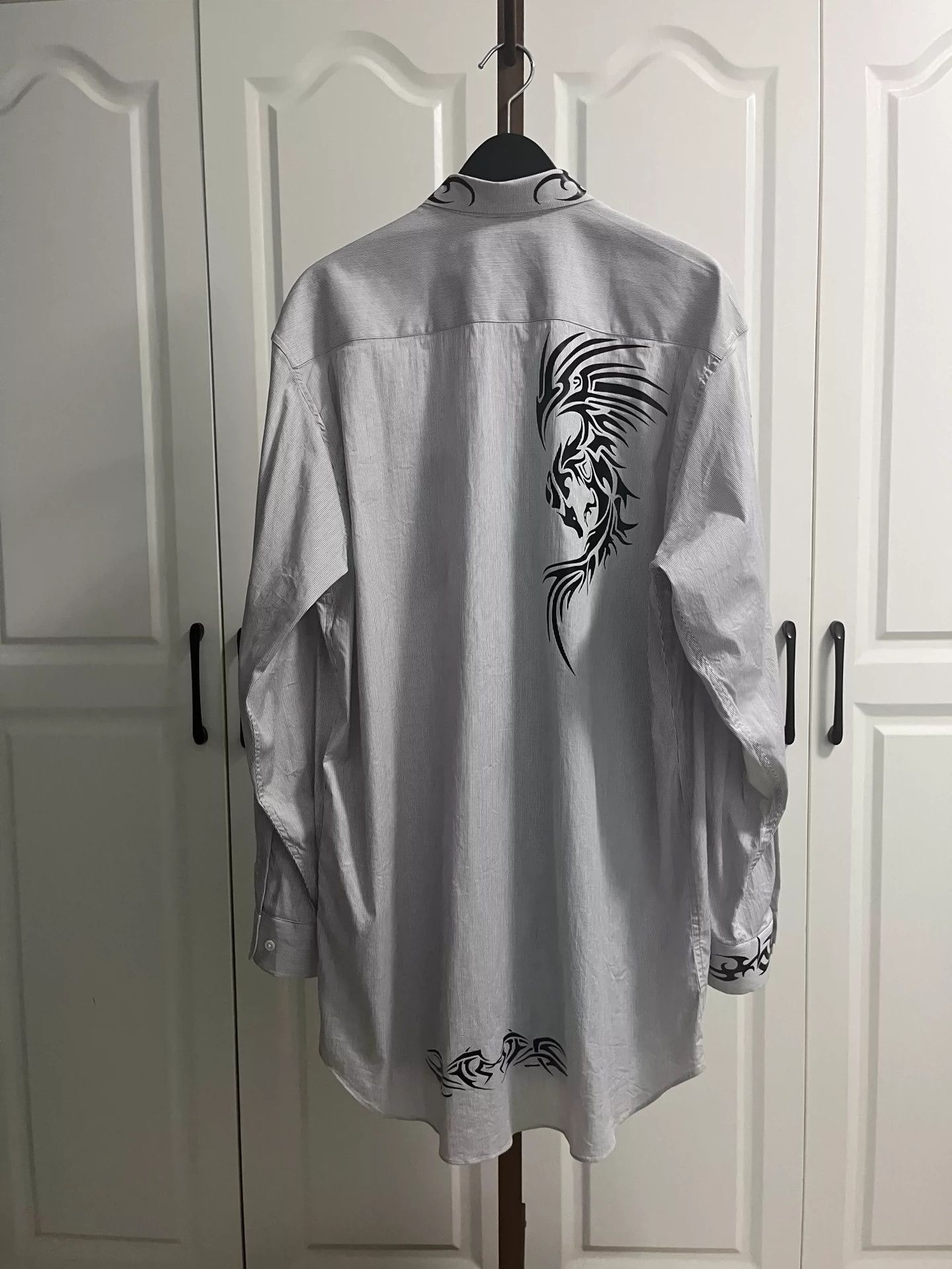Vetements Vetements 18fw dragon patterned shirt -DMC Size US XS / EU 42 / 0 - 2 Thumbnail