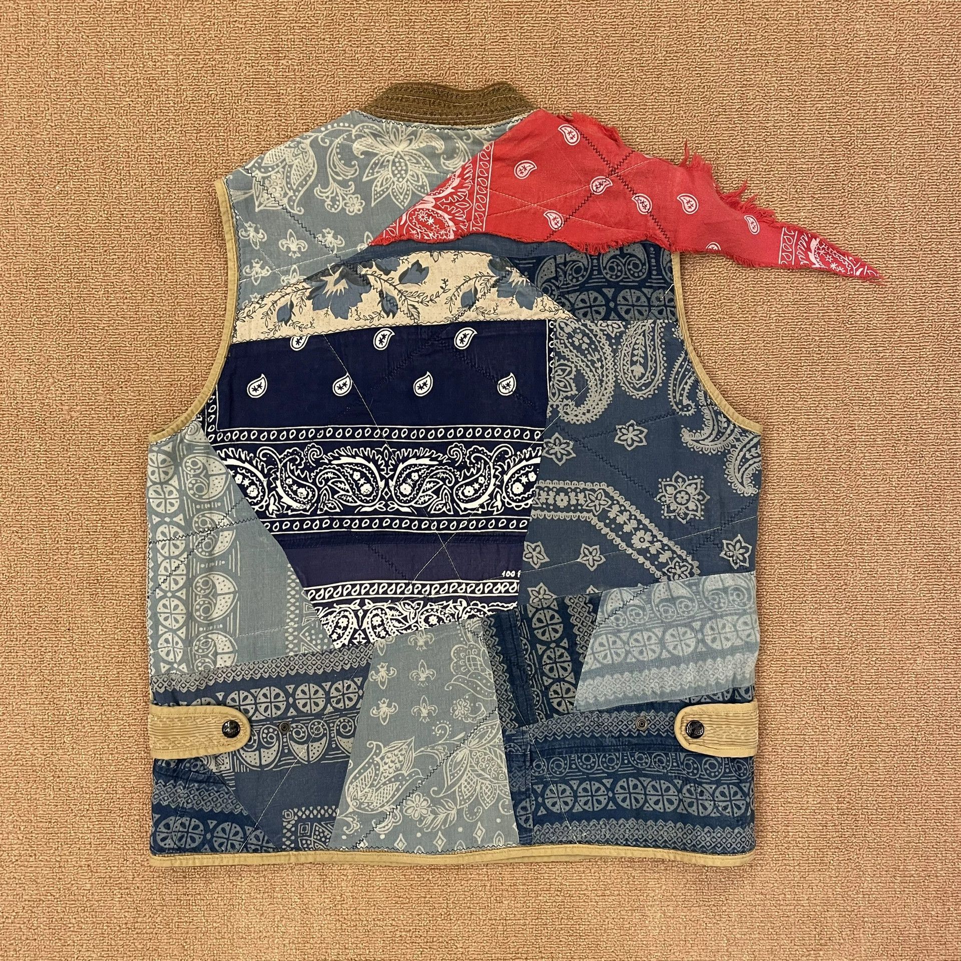 Kapital Kapital Cashew Flower Vest Vest - -DMC Size US L / EU 52-54 / 3 - 2 Thumbnail