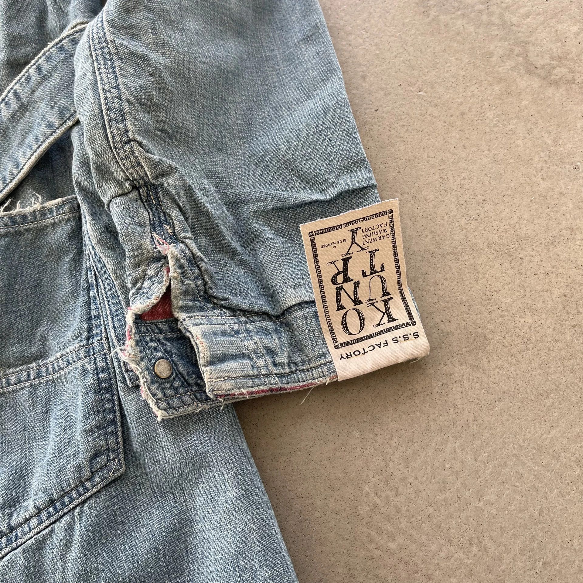 Kapital Kapital Washes Old Denim Long Coats - -DMC Size US M / EU 48-50 / 2 - 4 Thumbnail
