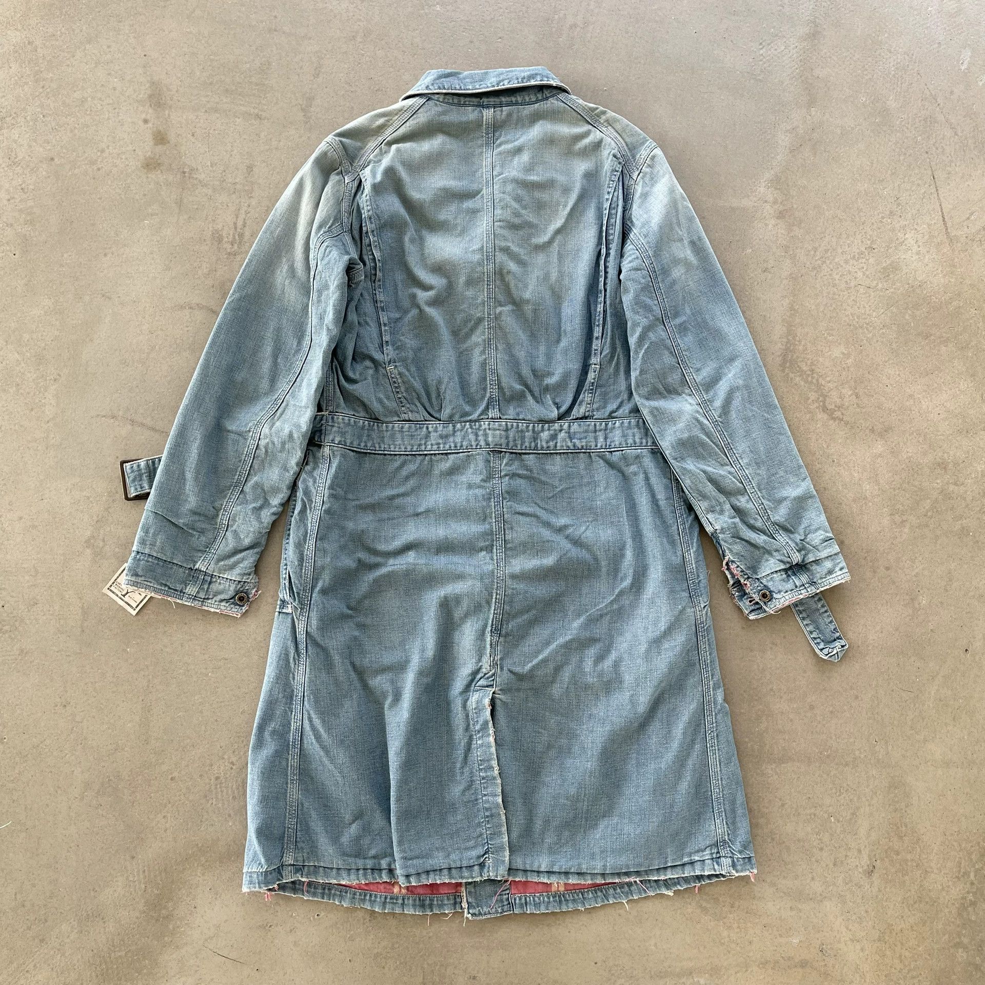 Kapital Kapital Washes Old Denim Long Coats - -DMC Size US M / EU 48-50 / 2 - 2 Thumbnail