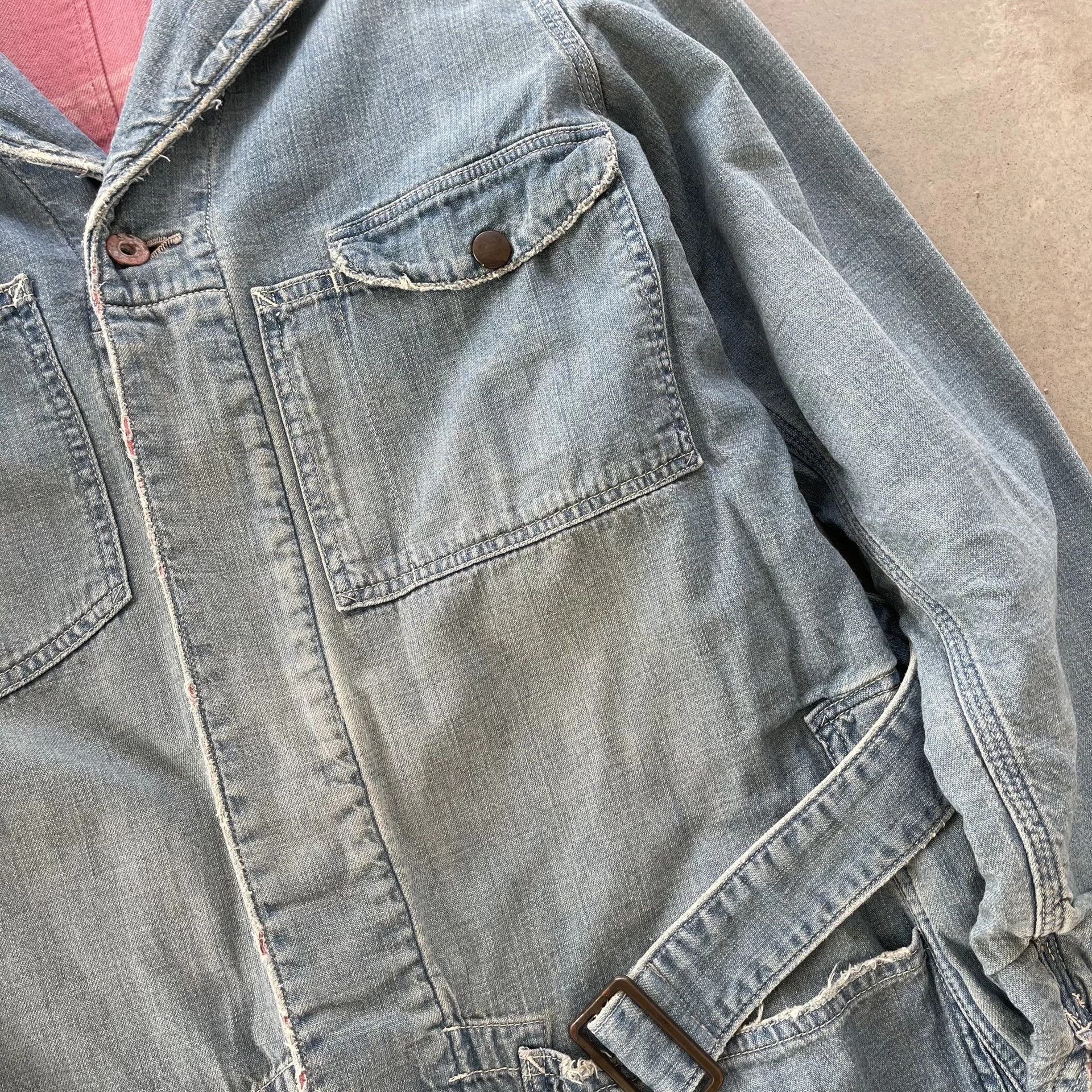 Kapital Kapital Washes Old Denim Long Coats - -DMC Size US M / EU 48-50 / 2 - 5 Thumbnail