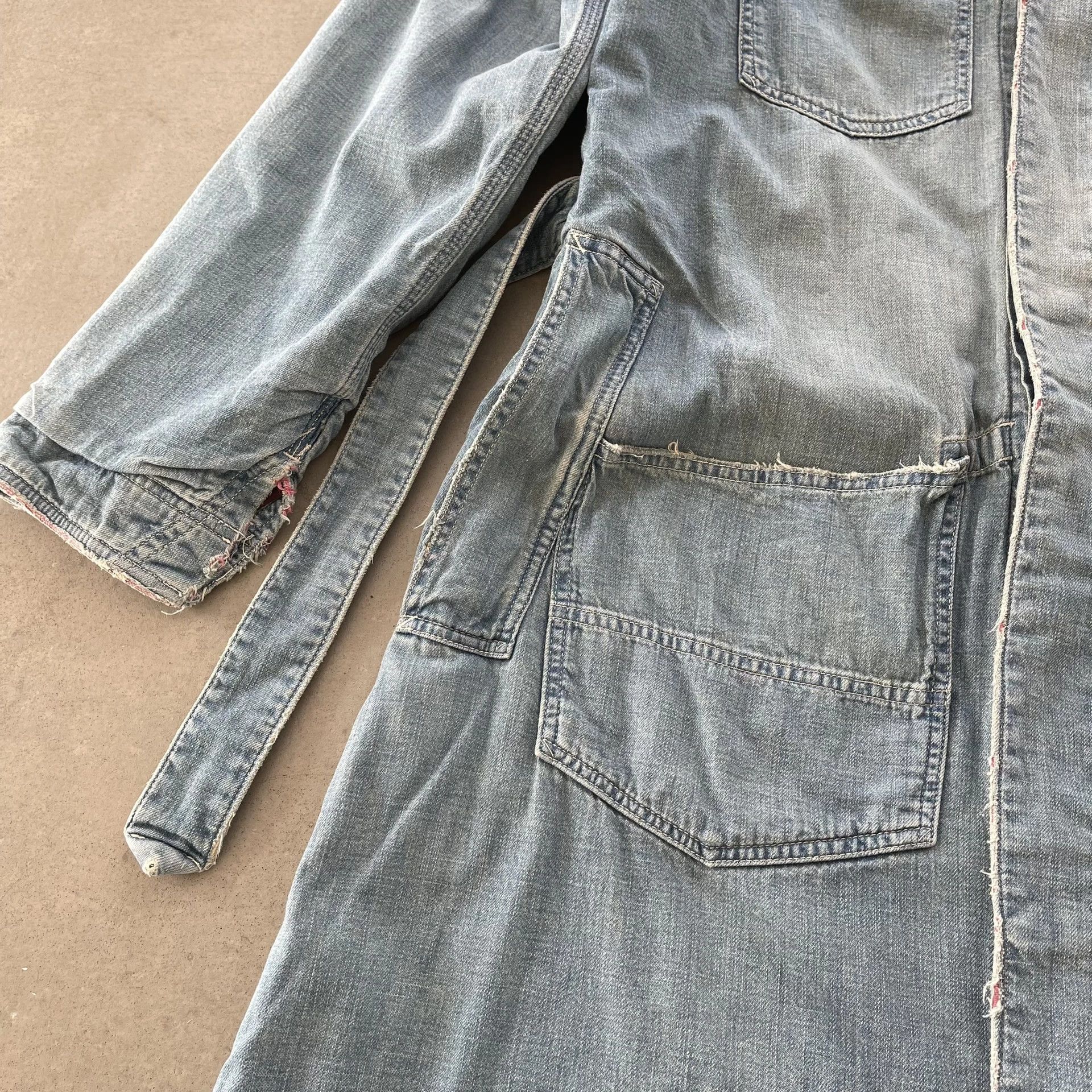 Kapital Kapital Washes Old Denim Long Coats - -DMC Size US M / EU 48-50 / 2 - 6 Thumbnail