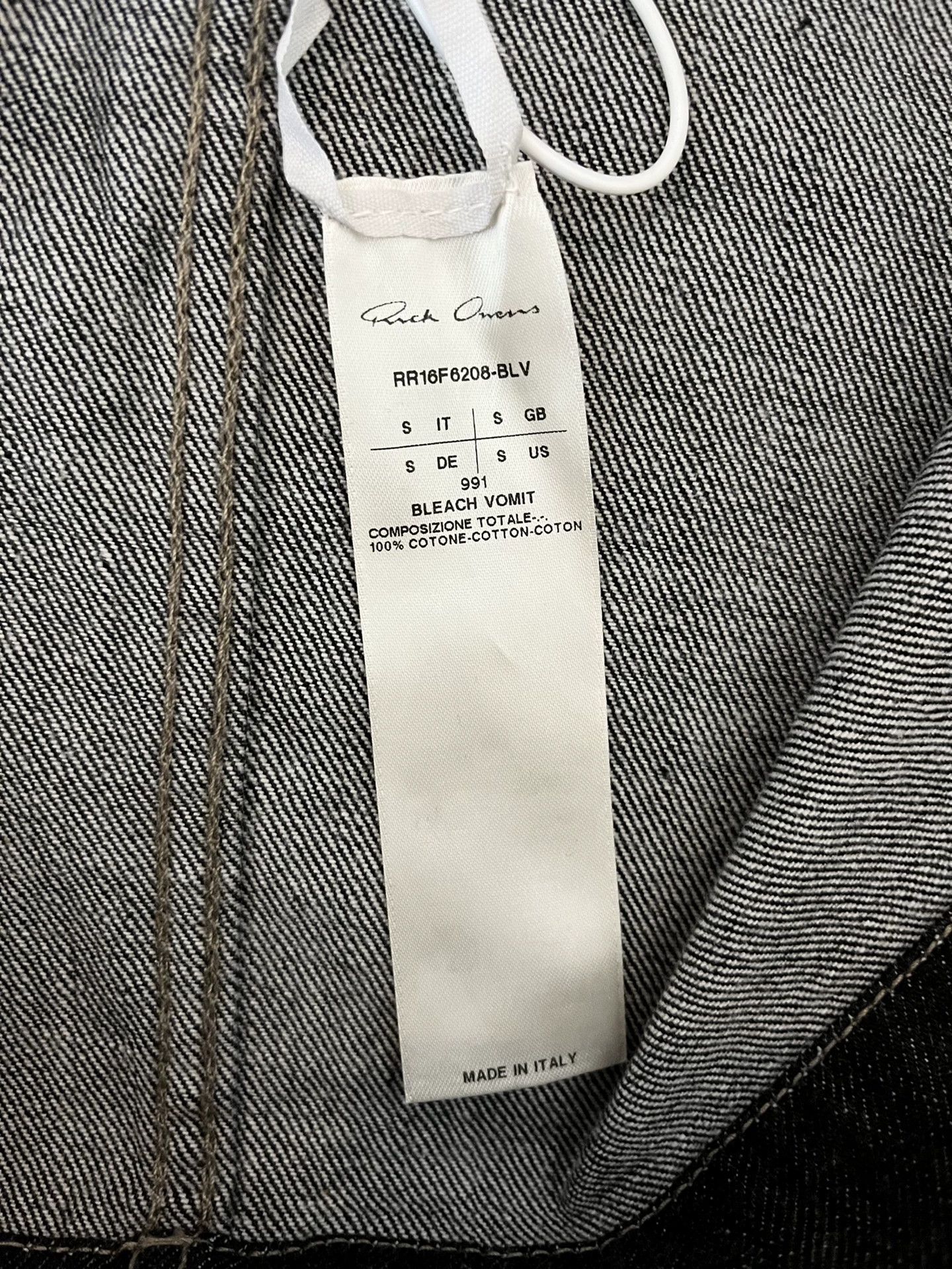 Rick Owens Rick owens splash-ink short sleeve ro16fw show T-shirt -DMC Size US S / EU 44-46 / 1 - 3 Thumbnail