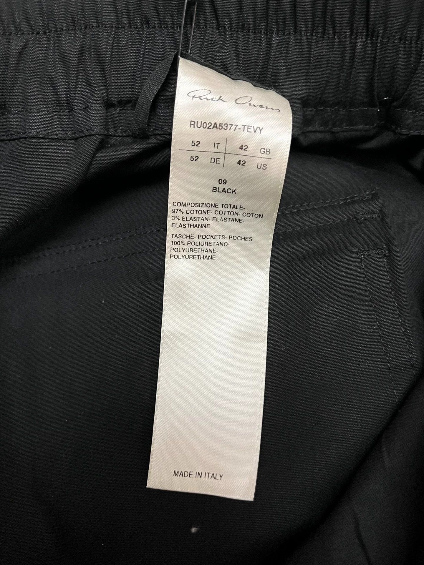 Rick Owens Rick owens 21fw mainline leather shell pants - -DMC Size US 34 / EU 50 - 3 Thumbnail