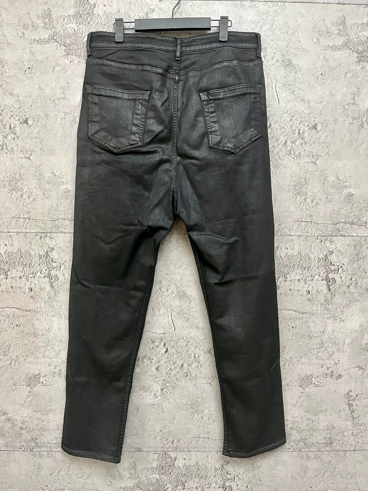 Rick Owens Rick Owens waxed jeans with large pockets - -DMC Size US 34 / EU 50 - 3 Thumbnail