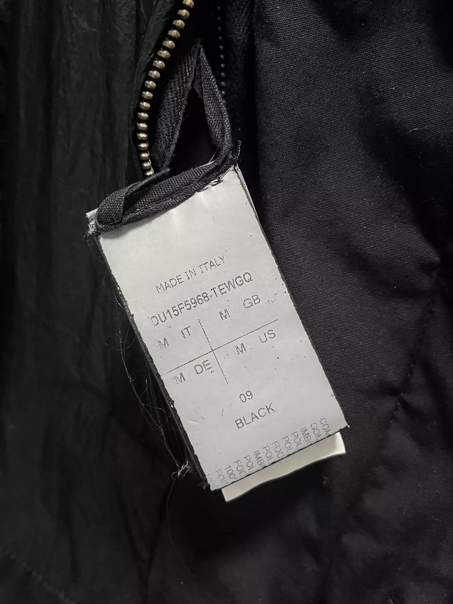 Rick Owens Rick owens long cotton-padded jacket sz m - -DMC Size US M / EU 48-50 / 2 - 3 Thumbnail