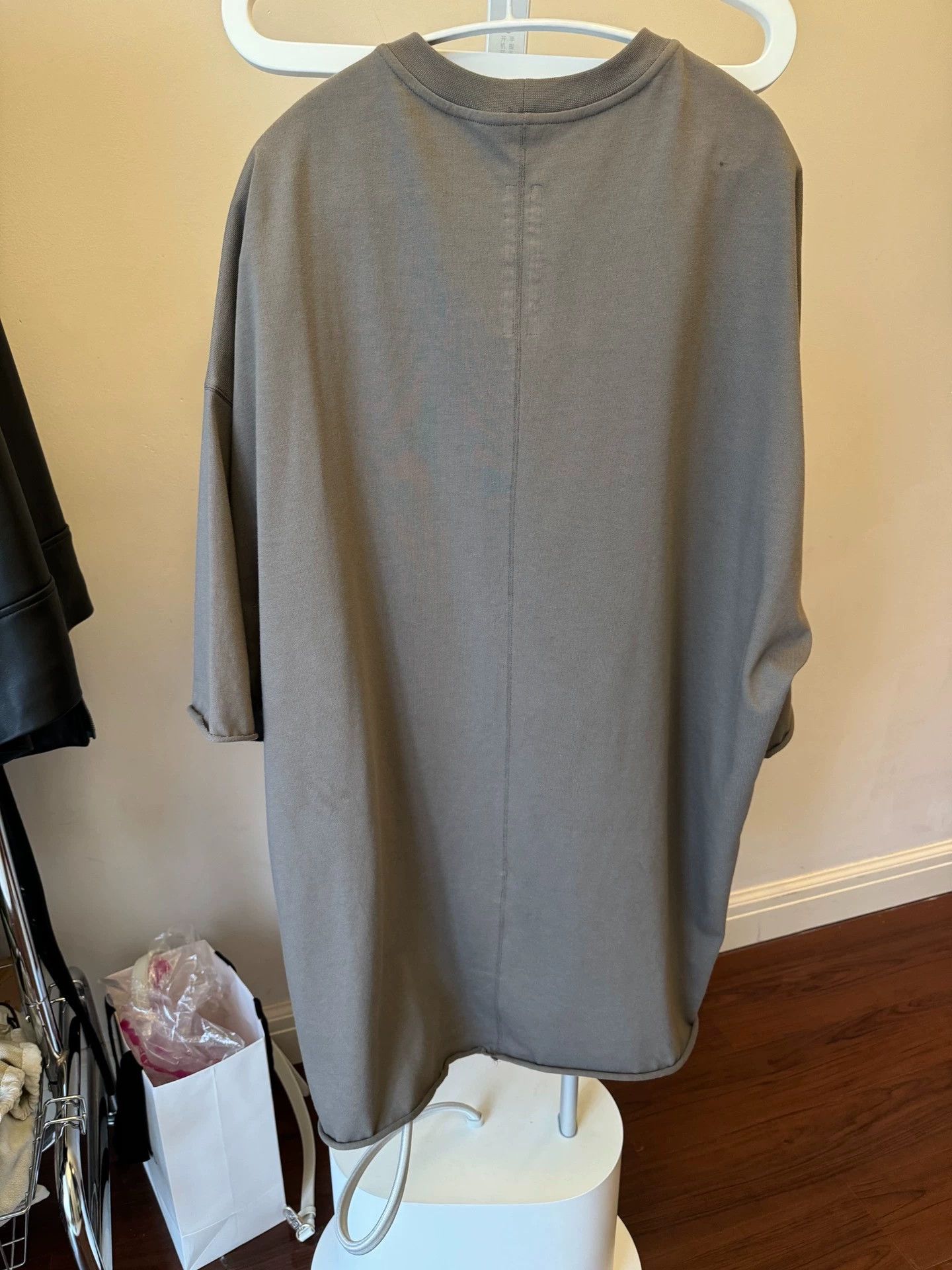 Rick Owens Rick owens grey short sleeve shirt -DMC Size US S / EU 44-46 / 1 - 2 Thumbnail