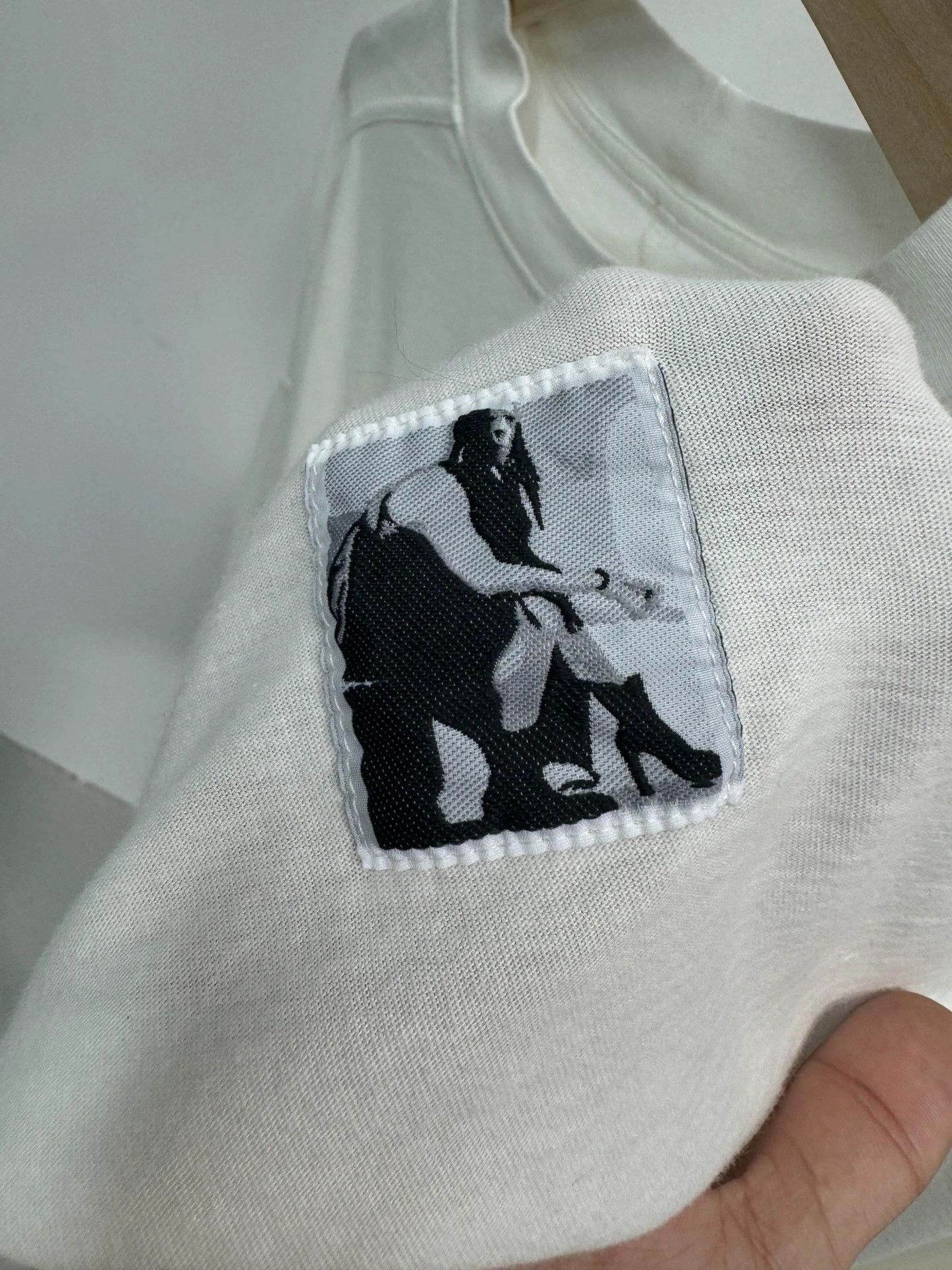 Rick Owens Rick Owens Drkshdw White Mermaid Short Sleeve T-shirt -DMC Size US L / EU 52-54 / 3 - 5 Thumbnail