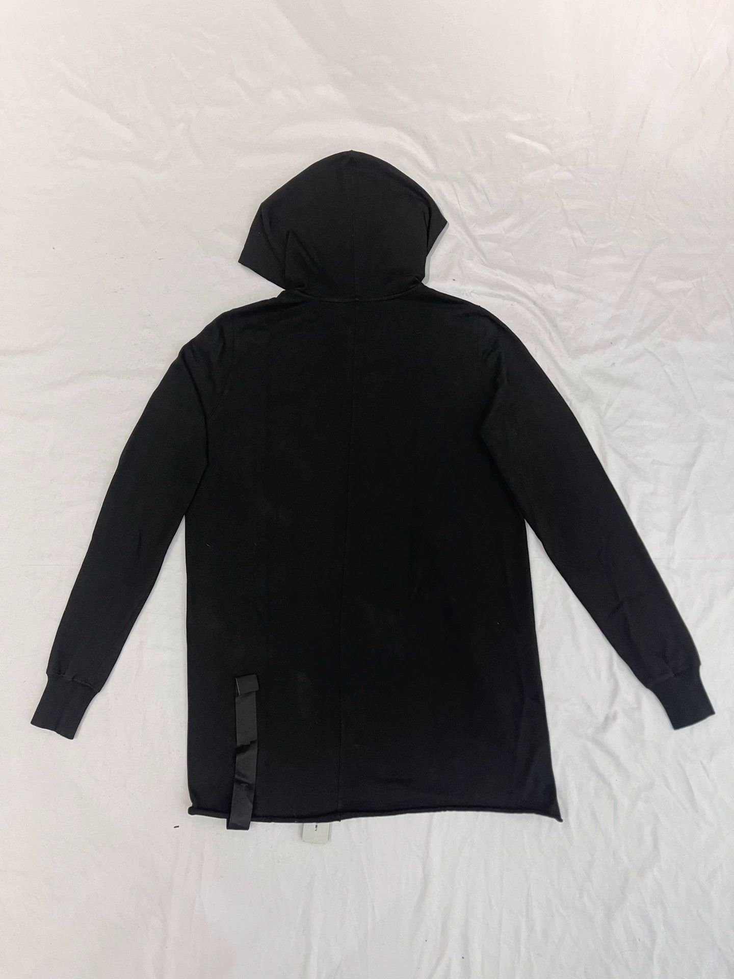 Rick Owens Rick owens Men's Black hoodie coat -DMC Size US M / EU 48-50 / 2 - 2 Thumbnail