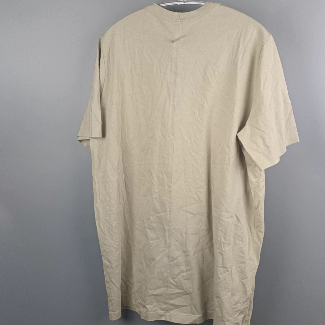 Rick Owens RICK OWENS SS23 solid color T-shirt with round sleeves shirt -DMC Size US XL / EU 56 / 4 - 2 Thumbnail