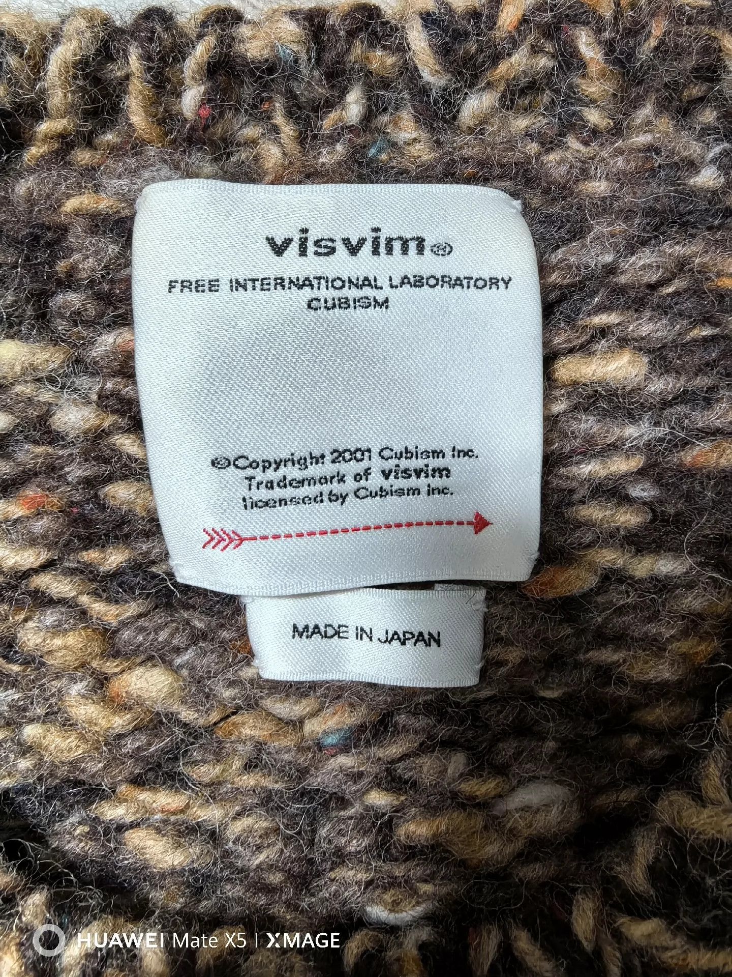 Visvim VISVIM 21AW AMPLUS CREW GRADENT HAND KNIT Heavy duty Wool H -DMC Size US XL / EU 56 / 4 - 4 Thumbnail