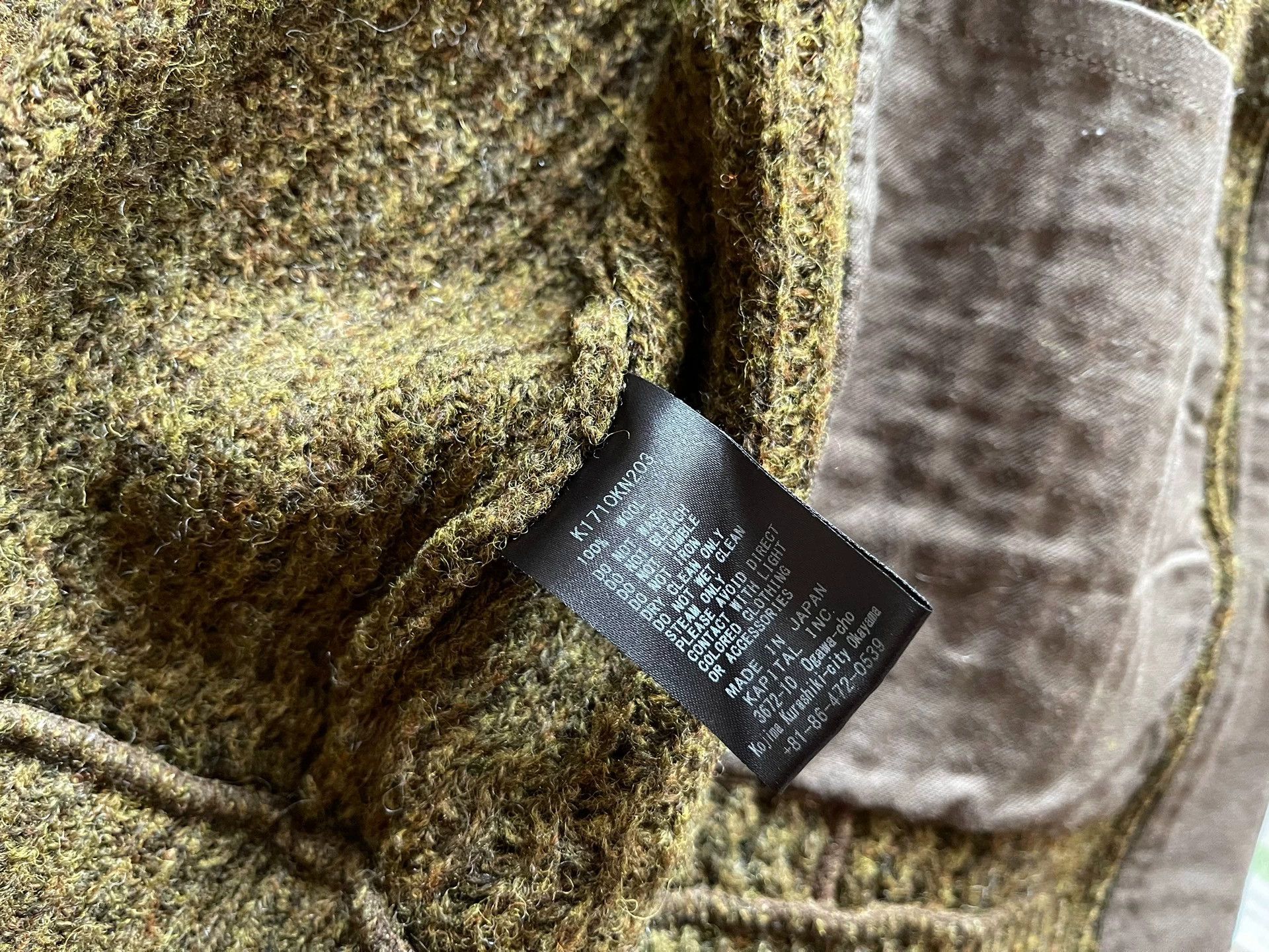 Kapital Kapital Cardigan Sweater Pure Wool Road Robe - -DMC Size US L / EU 52-54 / 3 - 6 Thumbnail