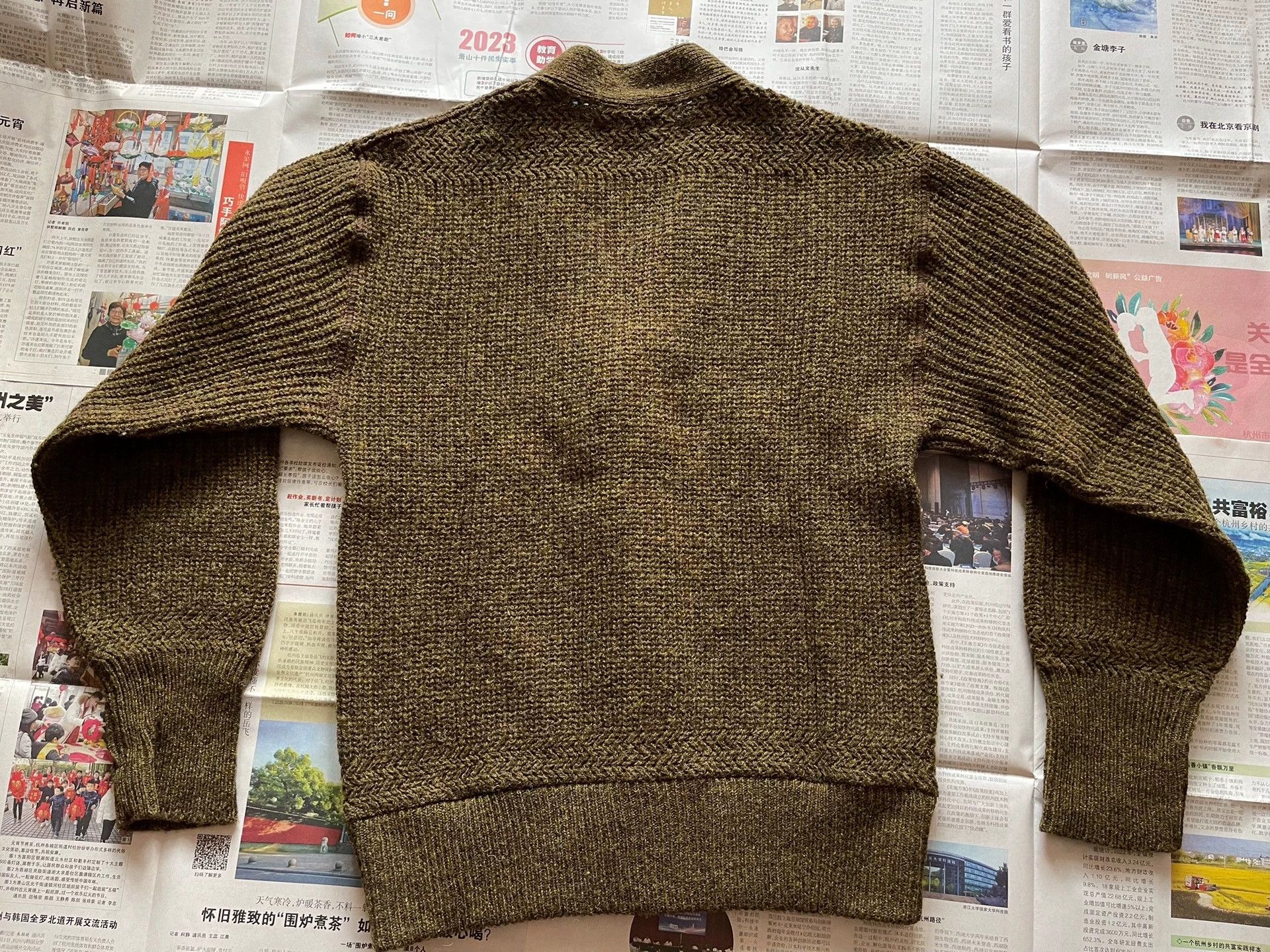 Kapital Kapital Cardigan Sweater Pure Wool Road Robe - -DMC Size US L / EU 52-54 / 3 - 7 Thumbnail