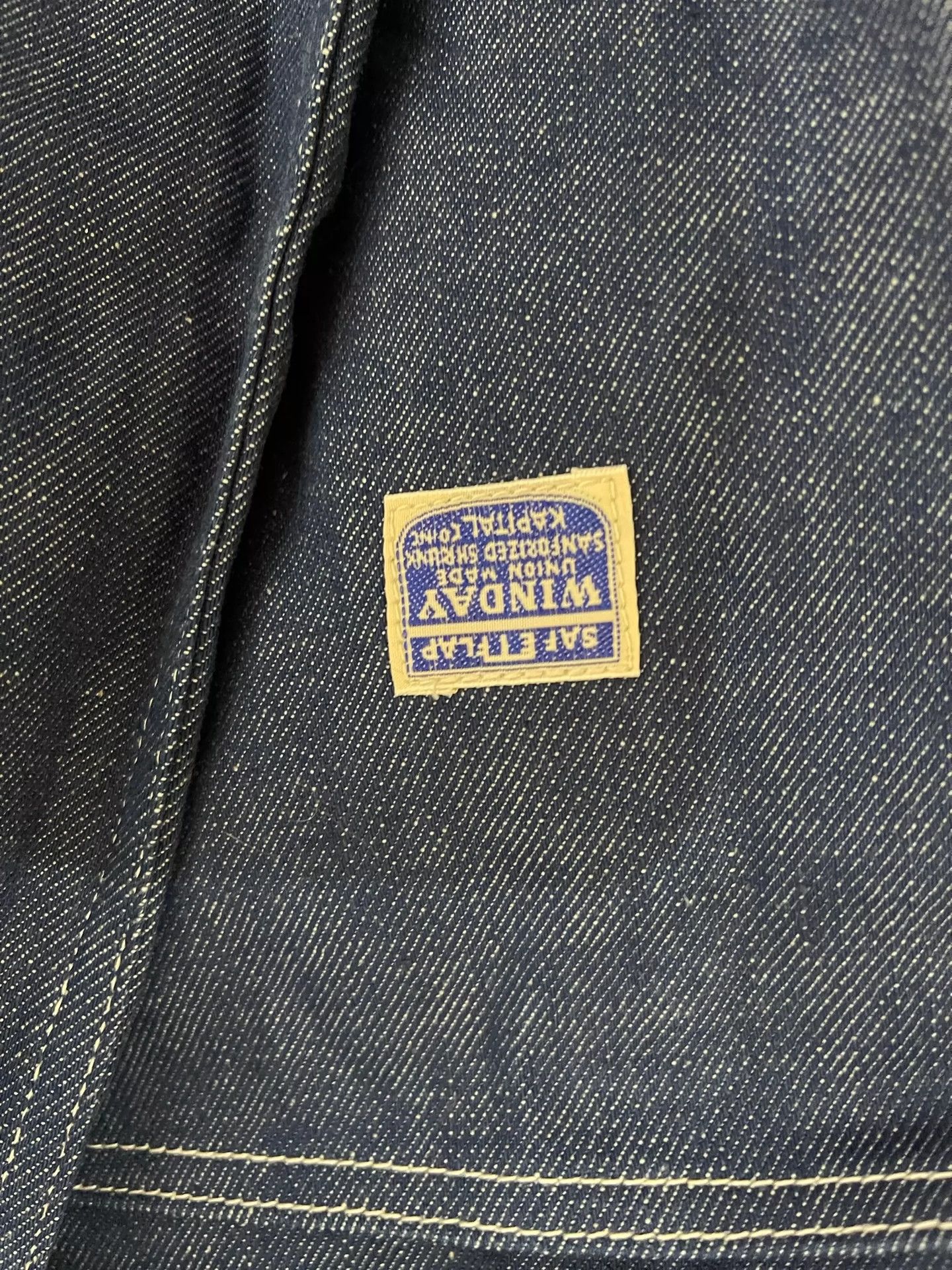Kapital Kapital Hirata Kazuhiro Blue Denim Jacket - -DMC Size US XL / EU 56 / 4 - 5 Thumbnail