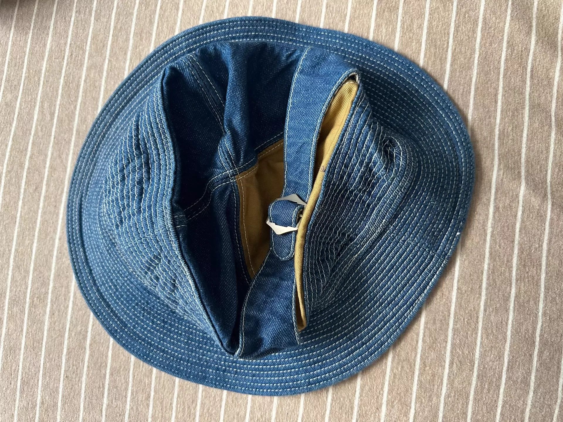 Kapital Kapital Blue Dyed Fisherman Hat Gourd Hat - -DMC Size ONE SIZE - 5 Thumbnail