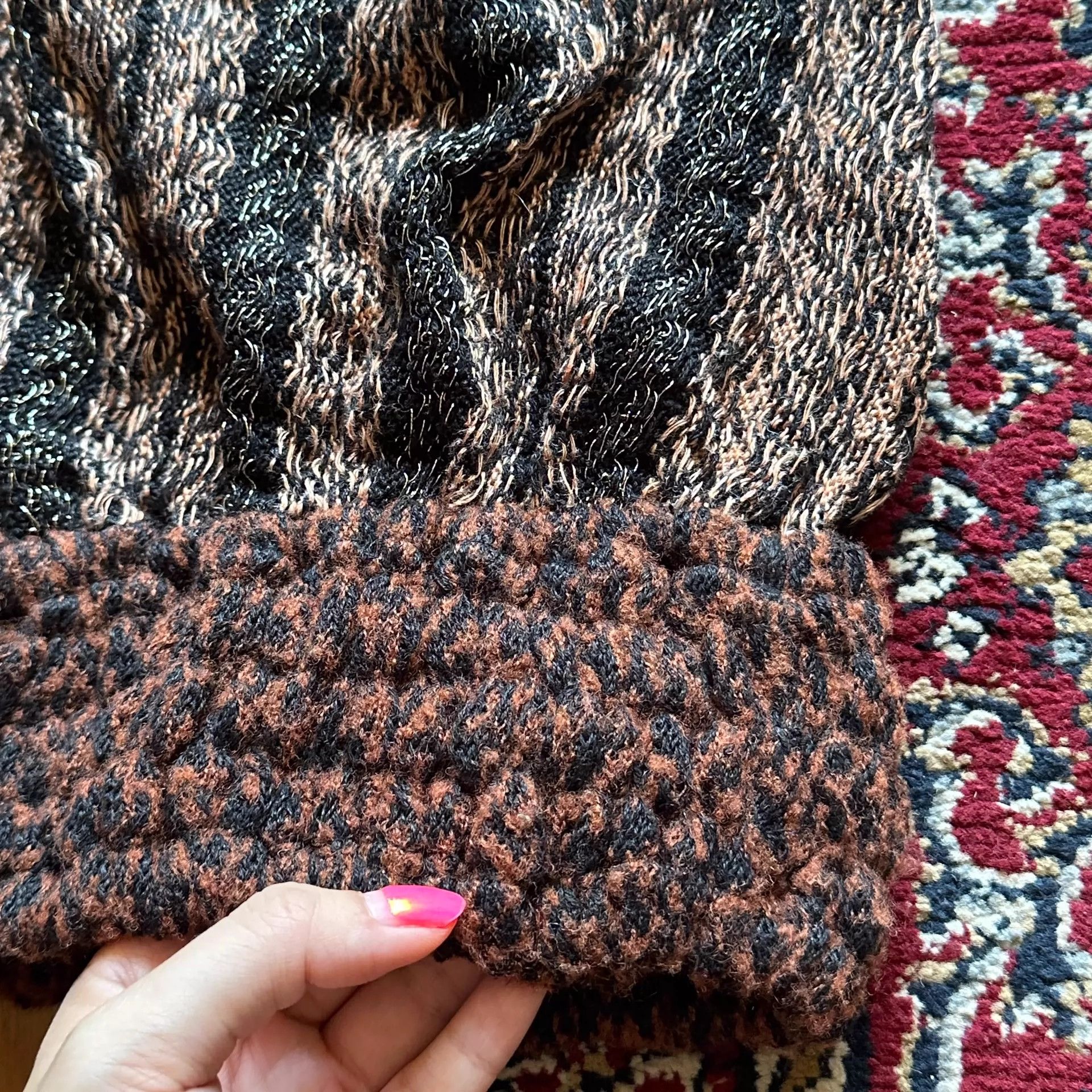 Kapital Kapital Wool Cold Hat Hemp Hat - -DMC Size ONE SIZE - 2 Thumbnail