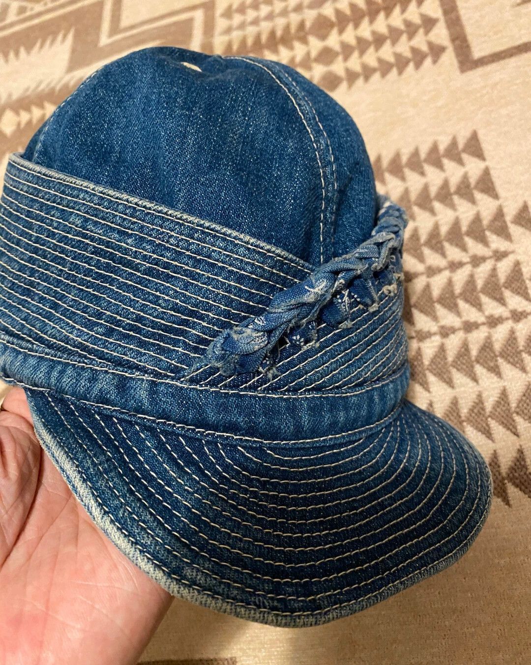 Kapital Kapital Vintage Makes Old Cowboy Hats - -DMC Size ONE SIZE - 5 Thumbnail